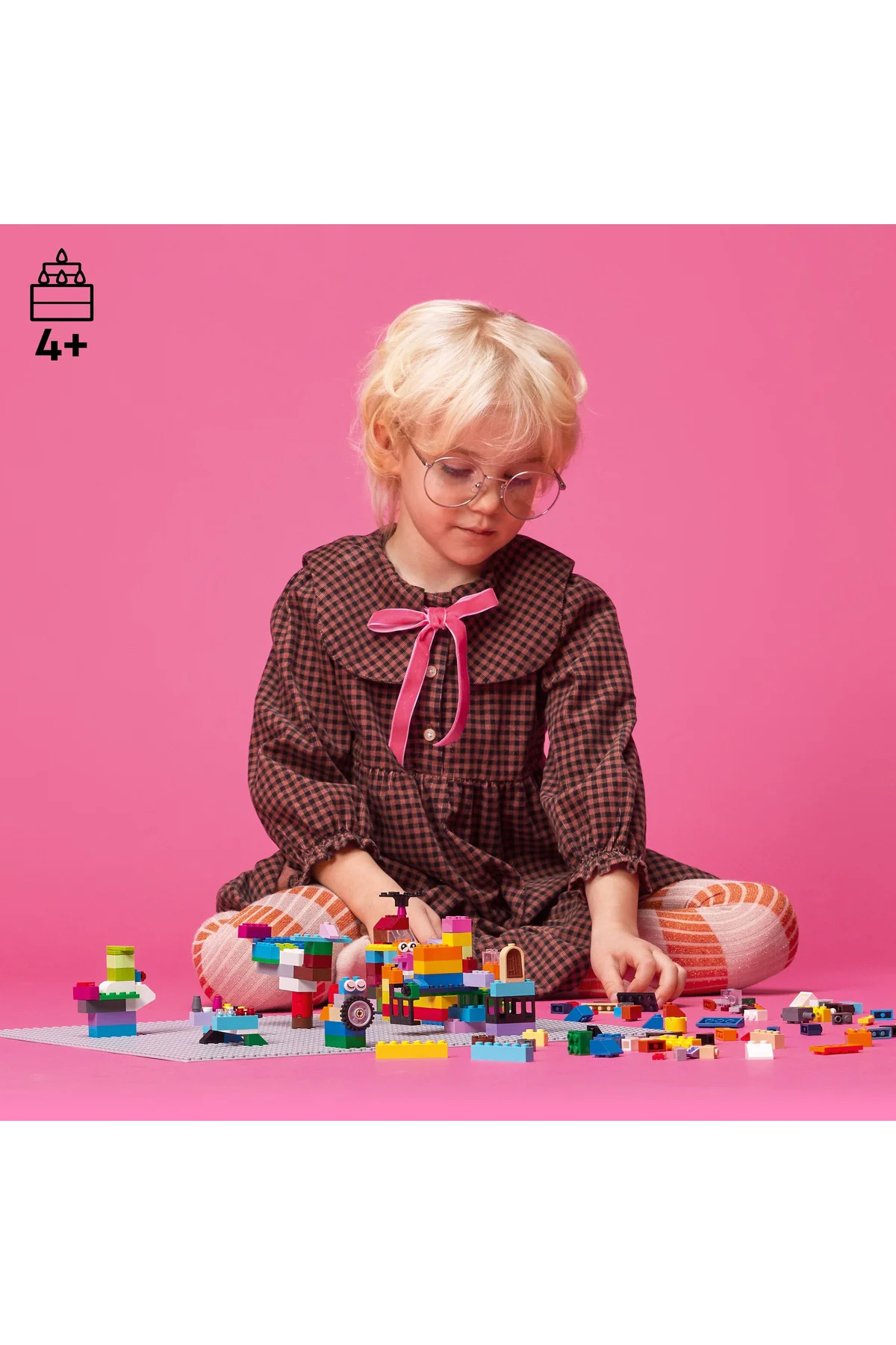 صفحه خاکستری کلاسیک 11024- مجموعه خلاقانه اسباببازی ساختنی برای کودکان ۴ سال به بالا (۱ عدد)