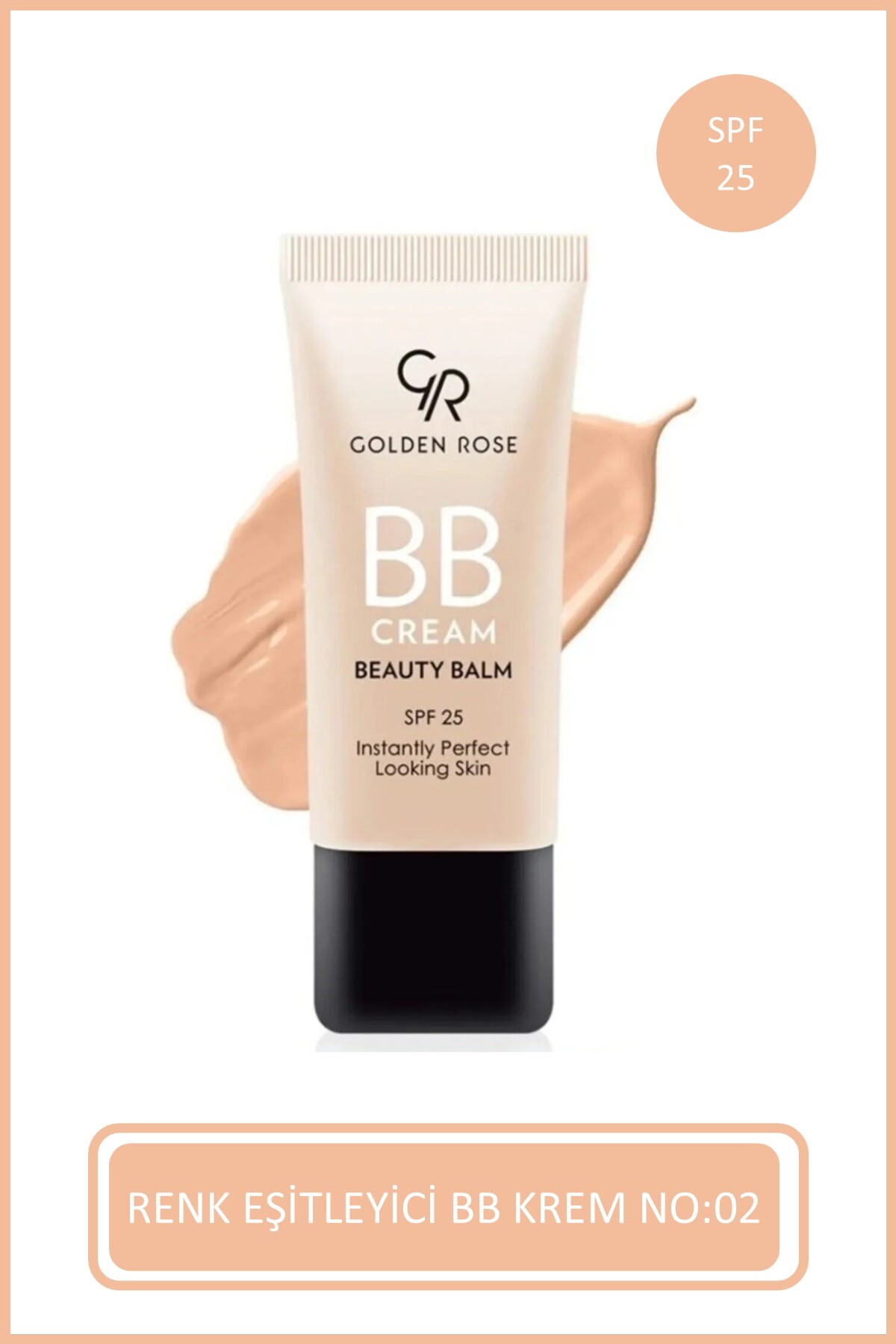 Golden Rose Bb Cream Beauty Balm No Fair No:02