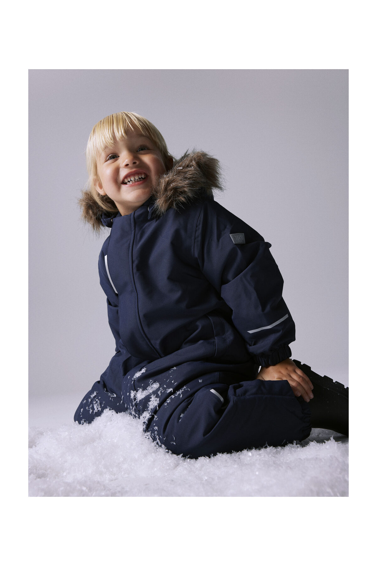 name ıt Blauer Unisex-Oberbekleidungsanzug