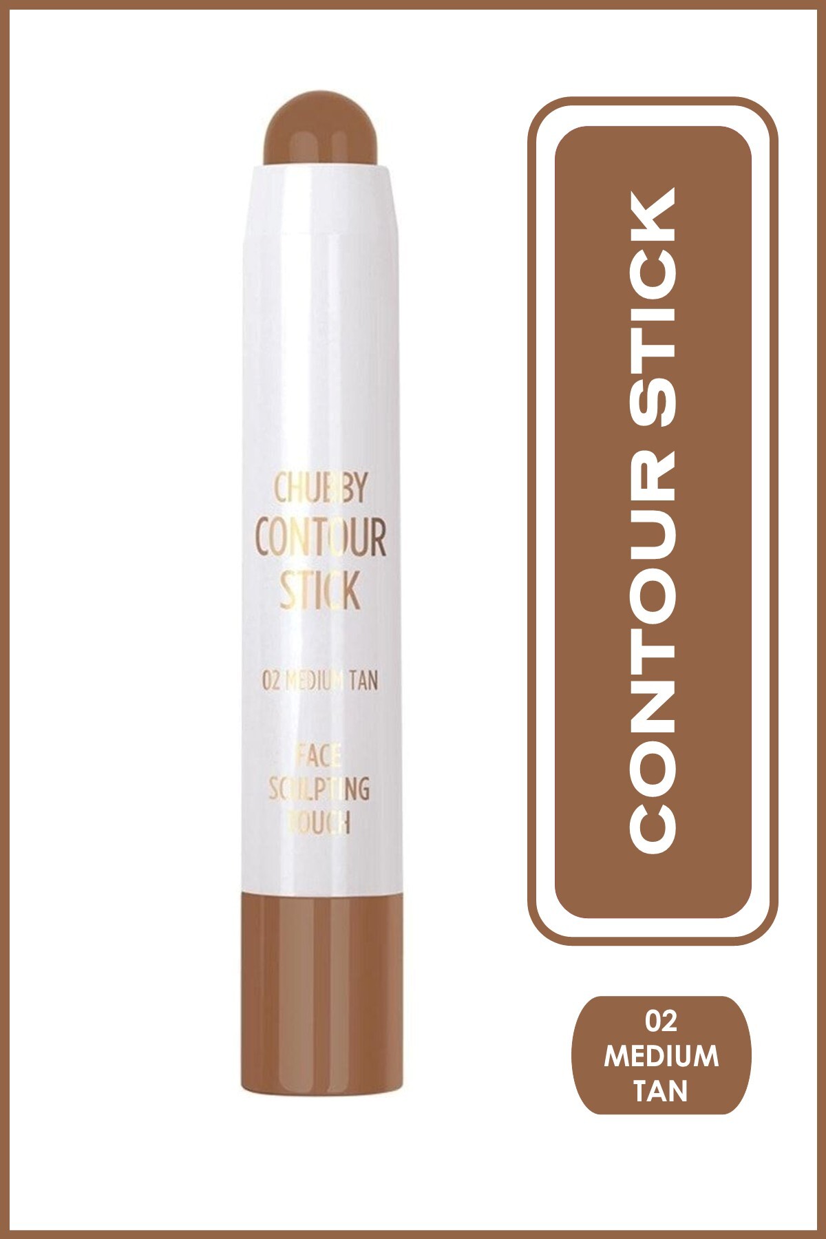 Golden Rose Chubby Contour Stick No:02 Medium Tan