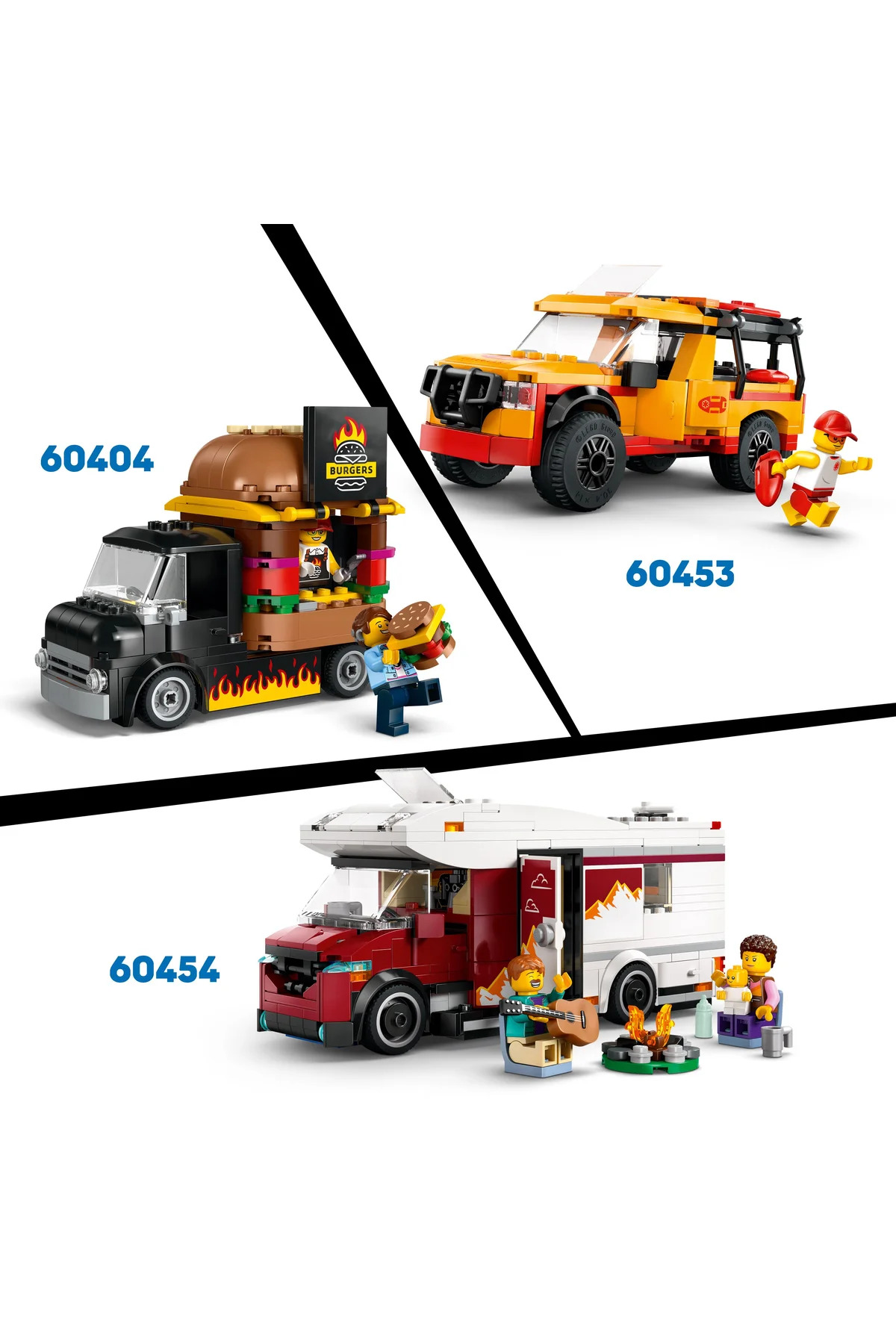 ® کامیون دونات شهری، مجموعه بازی فروشنده، وسیله بازی برای کودکان ۵ سال و بالاتر ۶۰۴۵۲