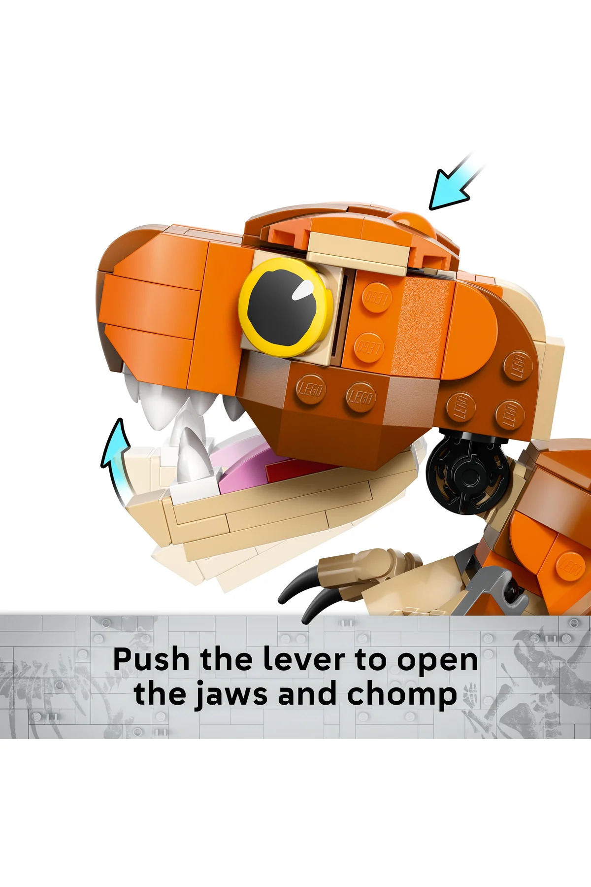 ® جوریاسیک ورلد لیتل اِیتی: ست ساختنی تی. رکس ۷۶۹۶۷ برای کودکان ۷ سال به بالا (۳۱۷ قطعه)