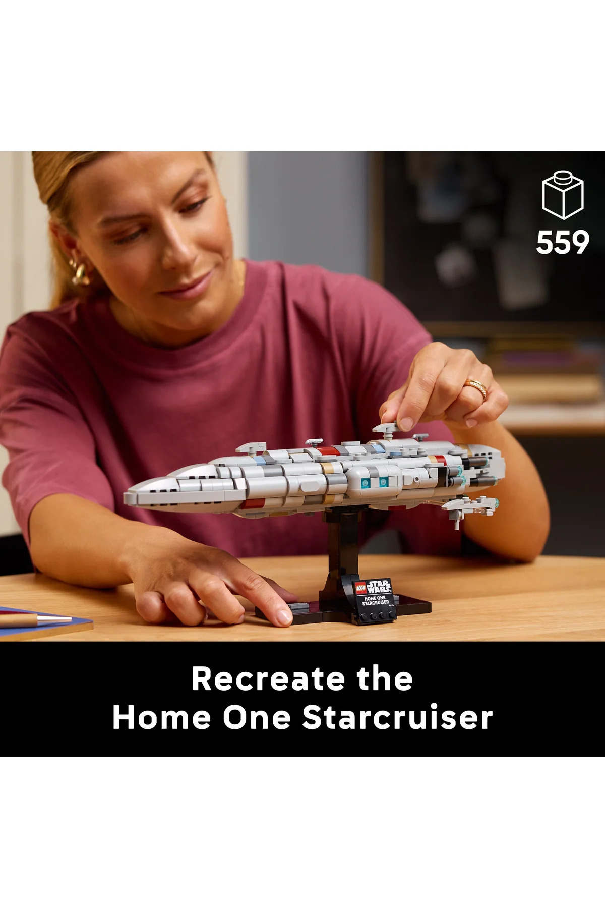 ® جنگ ستارگان: بازگشت جدای، استارکروزر خانه یک 75405 - کیت ساخت مدل برای بزرگسالان (559P)