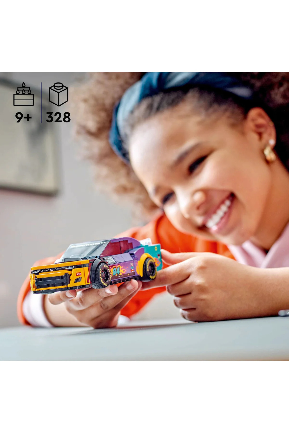 اسپید چمپیونز ® ناسکار نکس‌ژن شورولت کامارو ZL1 – ست ۷۶۹۳۵ برای کودکان ۹ سال به بالا (۳۲۸ قطعه)