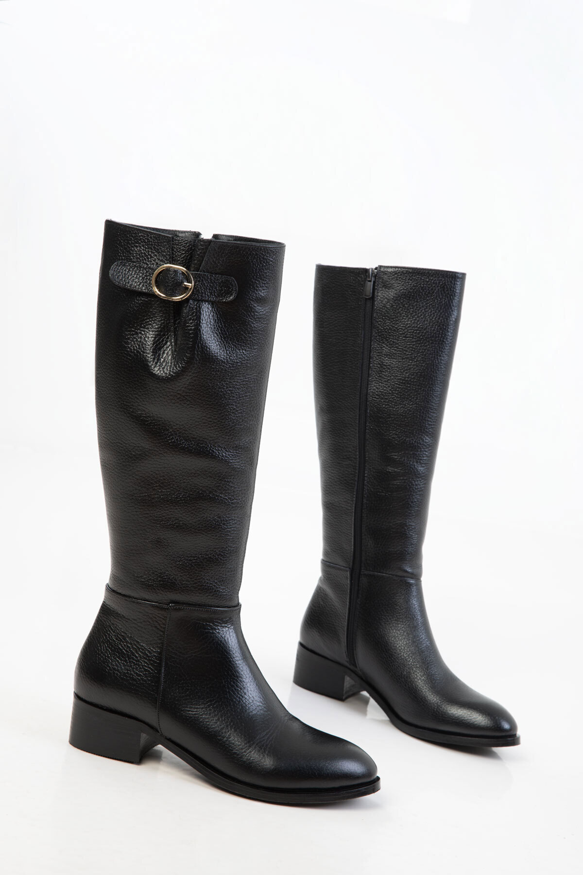 SOHO  Siyah Hakiki Deri Kadın Çizme 20946 - Görsel 6