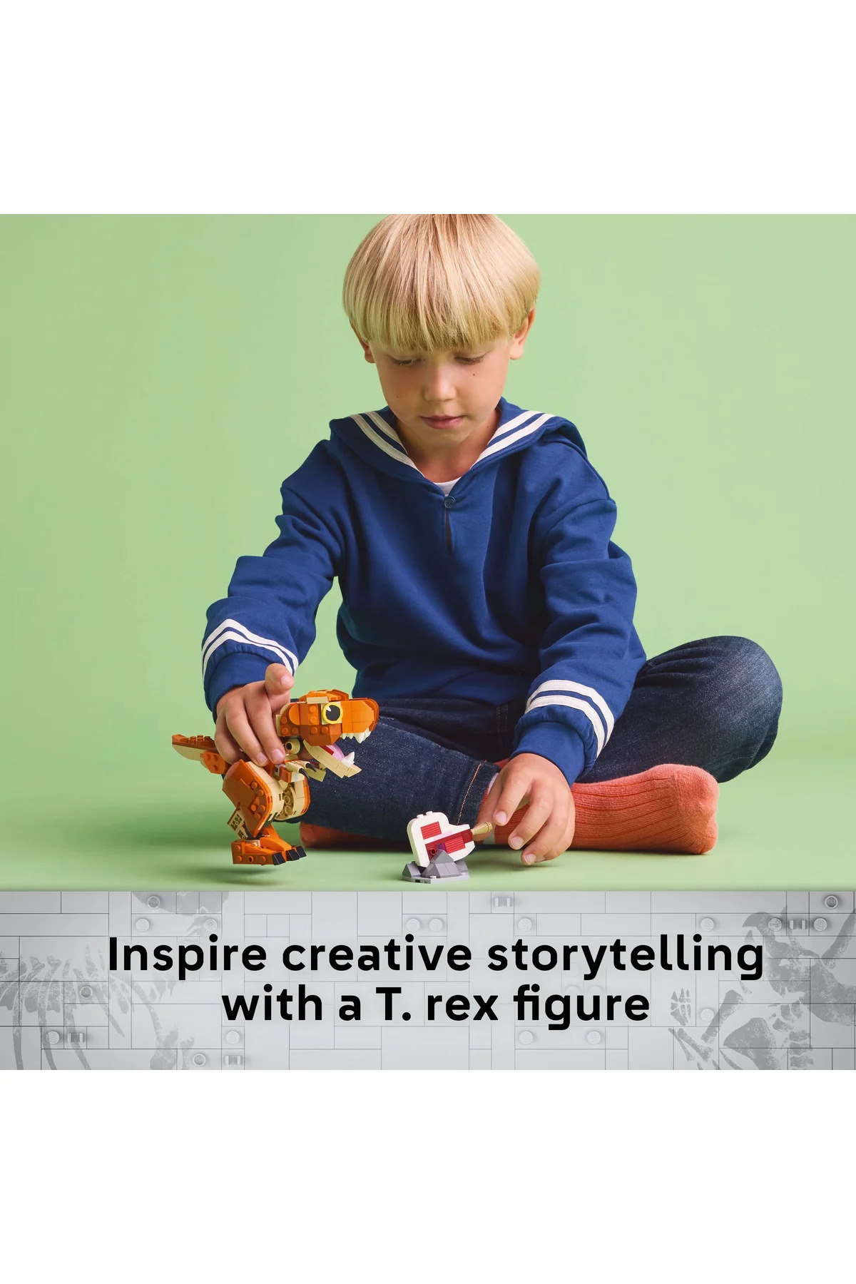 ® جوریاسیک ورلد لیتل اِیتی: ست ساختنی تی. رکس ۷۶۹۶۷ برای کودکان ۷ سال به بالا (۳۱۷ قطعه)