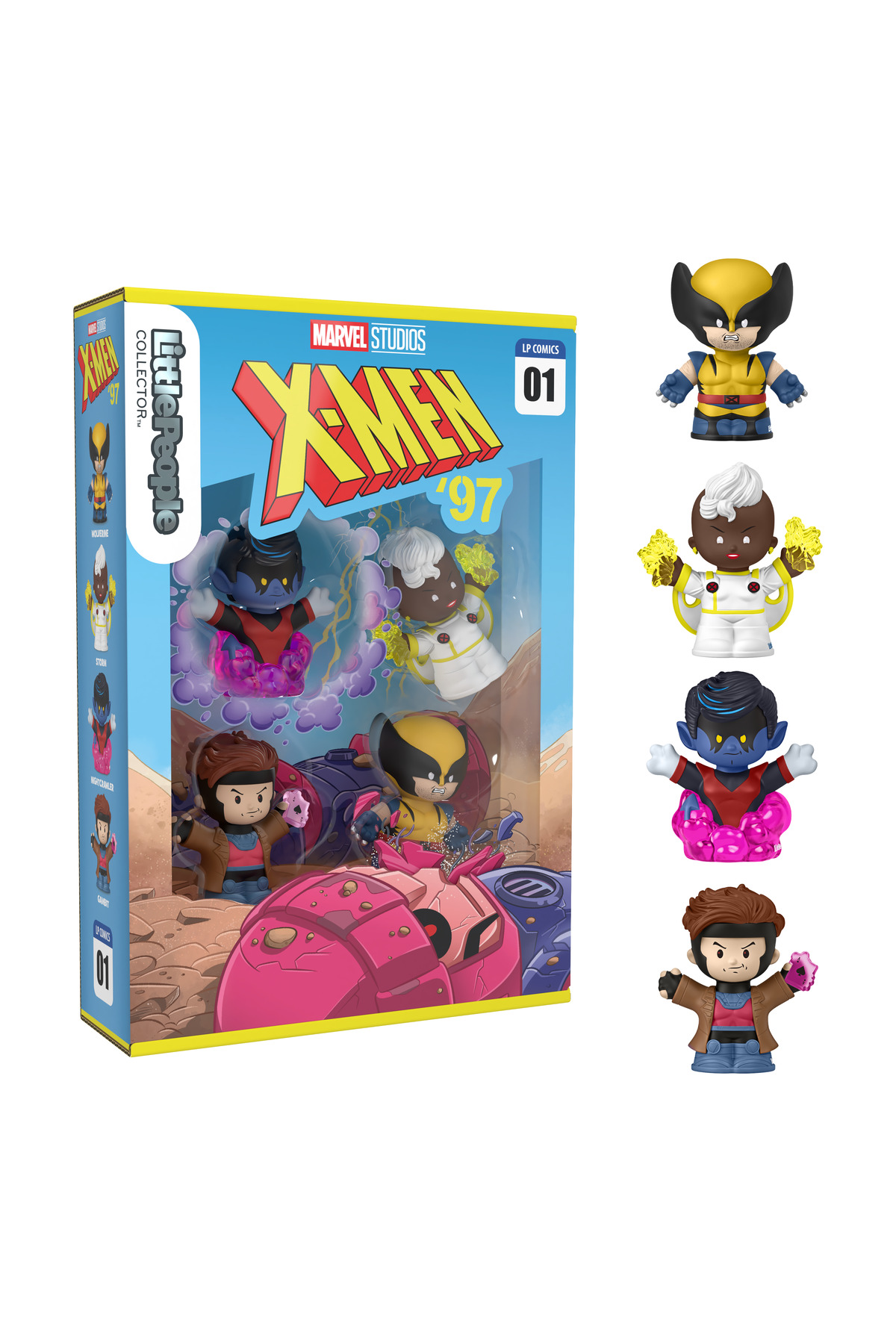 Little People Collector X-Men 1, Marvel Studios'tan X-Men seti, 4 figür JFW75