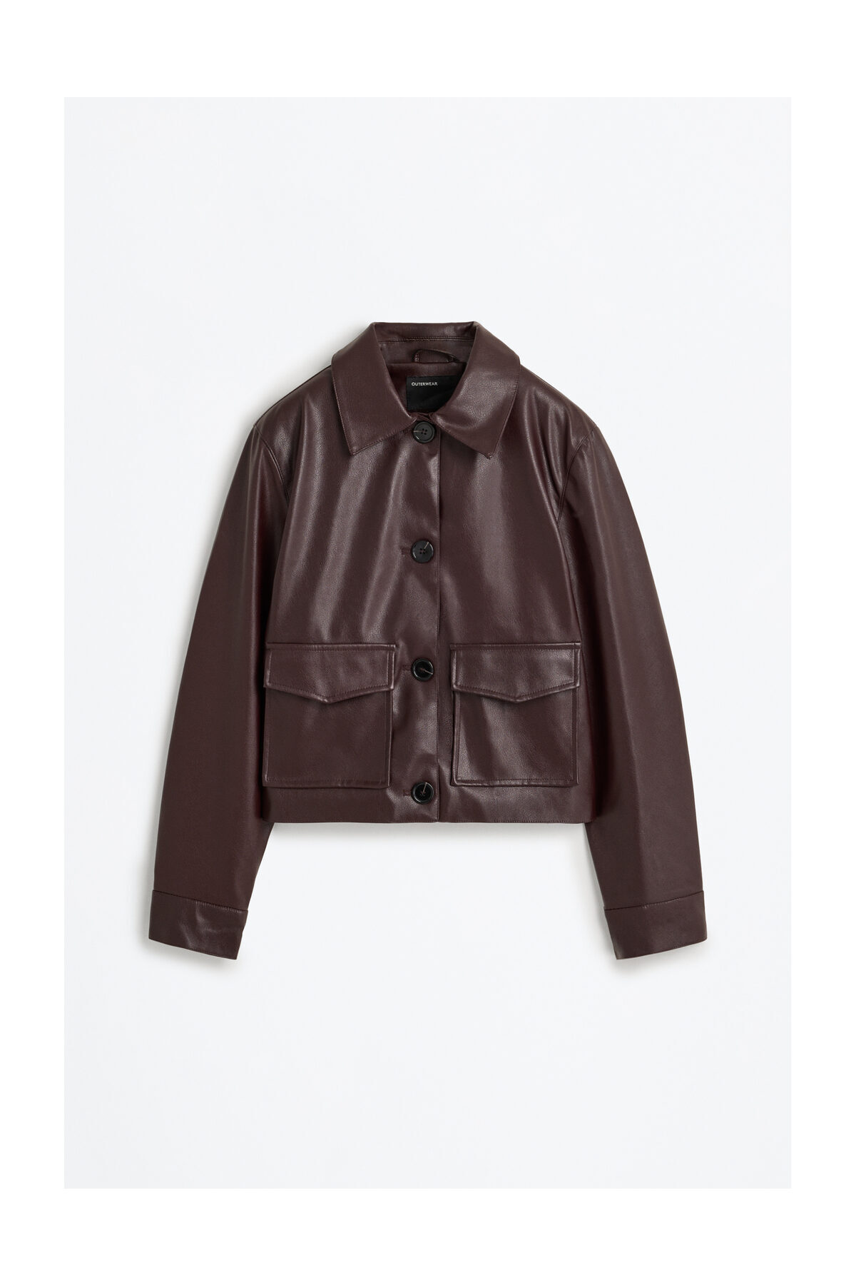 LEFTIES Kurtka damska z efektem skóry