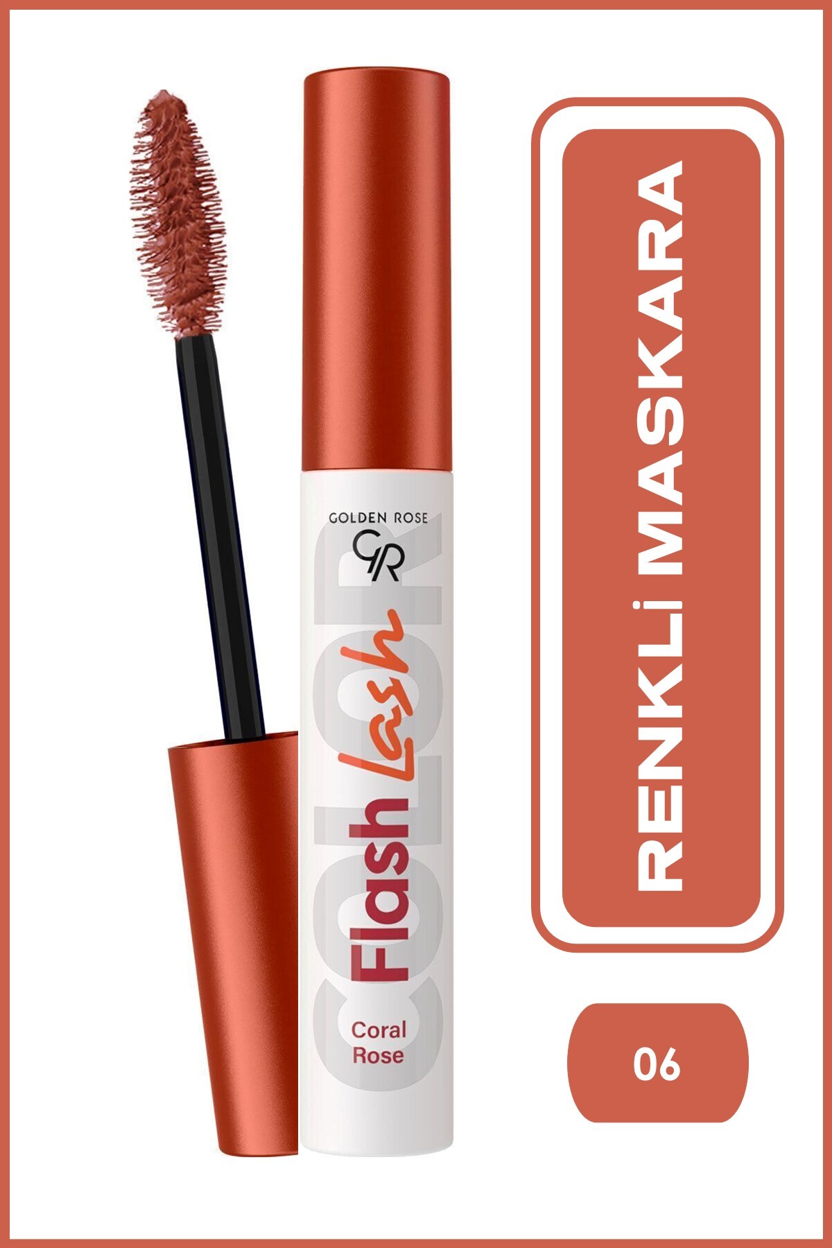 Golden Rose Flash Lash Mercan Maskara No:06-9 ml