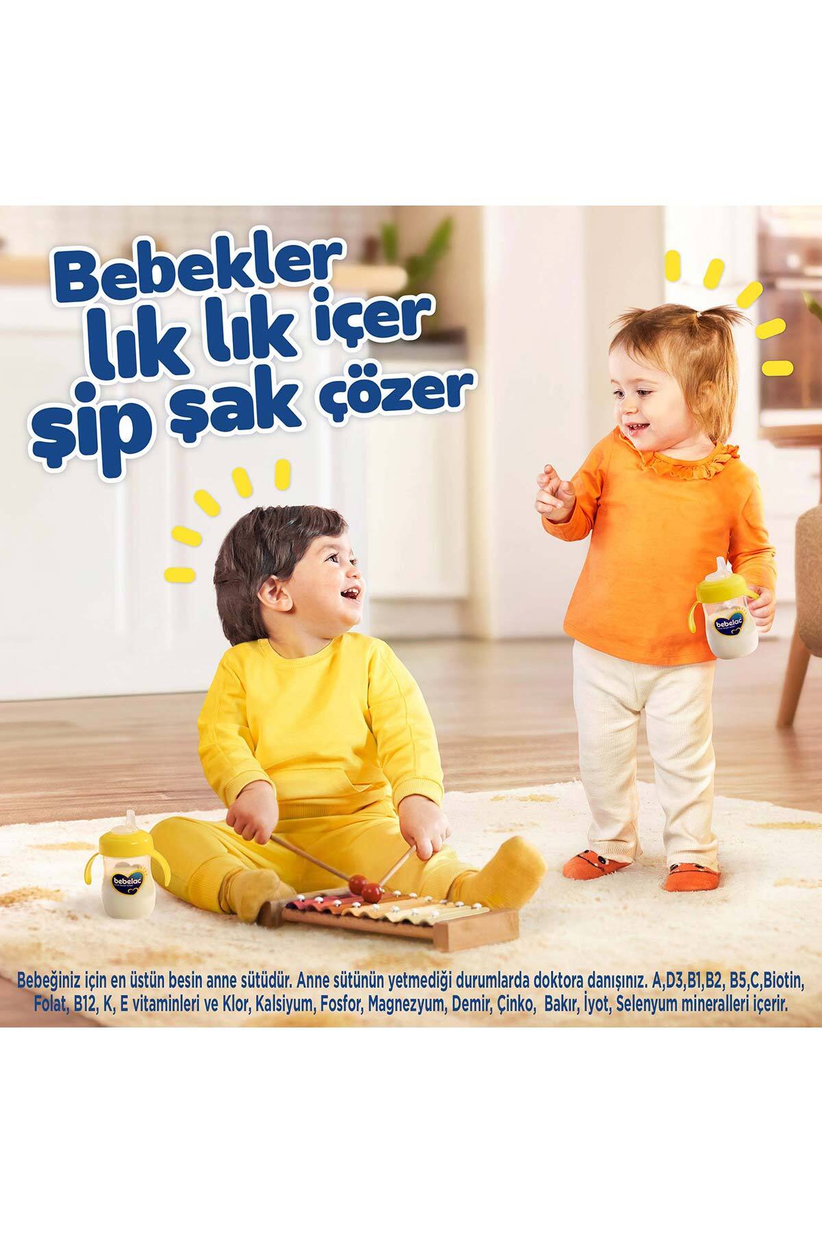 Bebelac 4 Çocuk Devam Sütü 1 Yaş+ 800 Gr fotoğrafı 3 (önizleme)