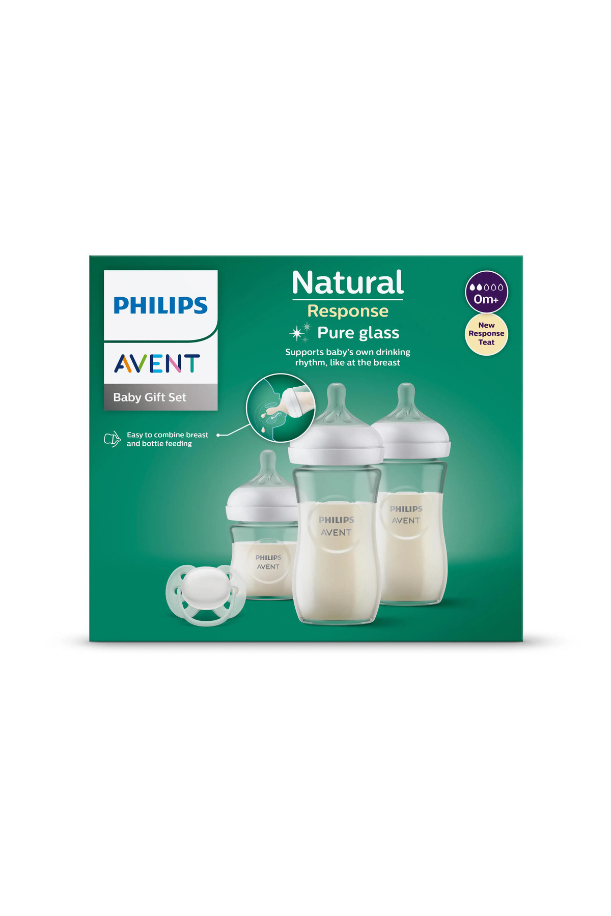 Philips Avent PHILIPS AVENT SCD878/11 újszülött szett, 3 üveg cumisüveg, 1 ul...