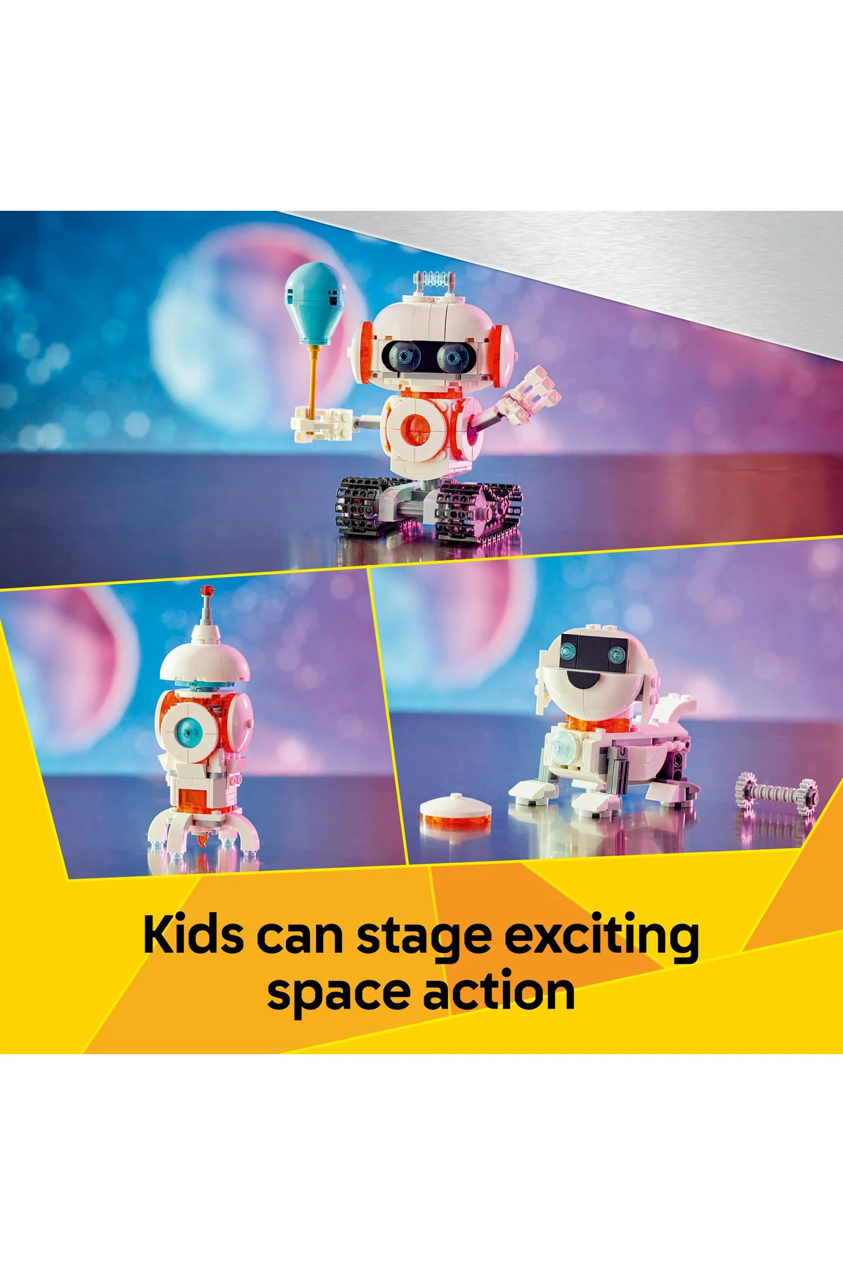 ® Creator مجموعه ساختنی ربات فضایی ۳ در ۱ ۳۱۱۶۴ برای پسران و دختران بالای ۸ سال (۲۸۱ قطعه)
