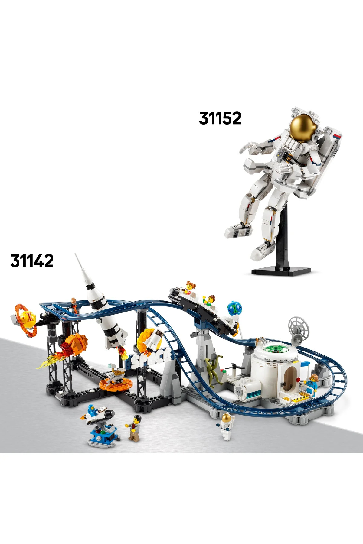® Creator مجموعه ساختنی ربات فضایی ۳ در ۱ ۳۱۱۶۴ برای پسران و دختران بالای ۸ سال (۲۸۱ قطعه)