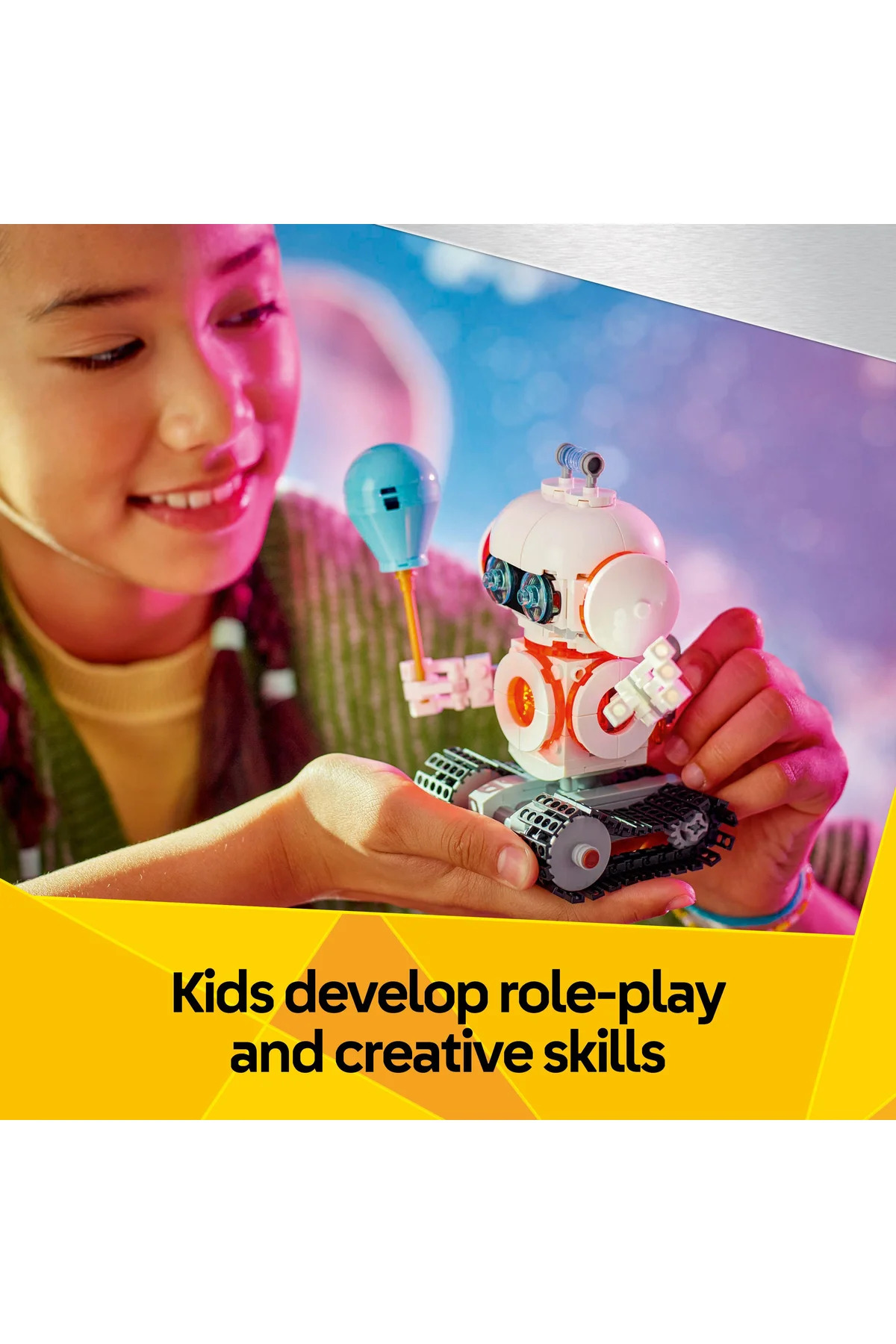 ® Creator مجموعه ساختنی ربات فضایی ۳ در ۱ ۳۱۱۶۴ برای پسران و دختران بالای ۸ سال (۲۸۱ قطعه)