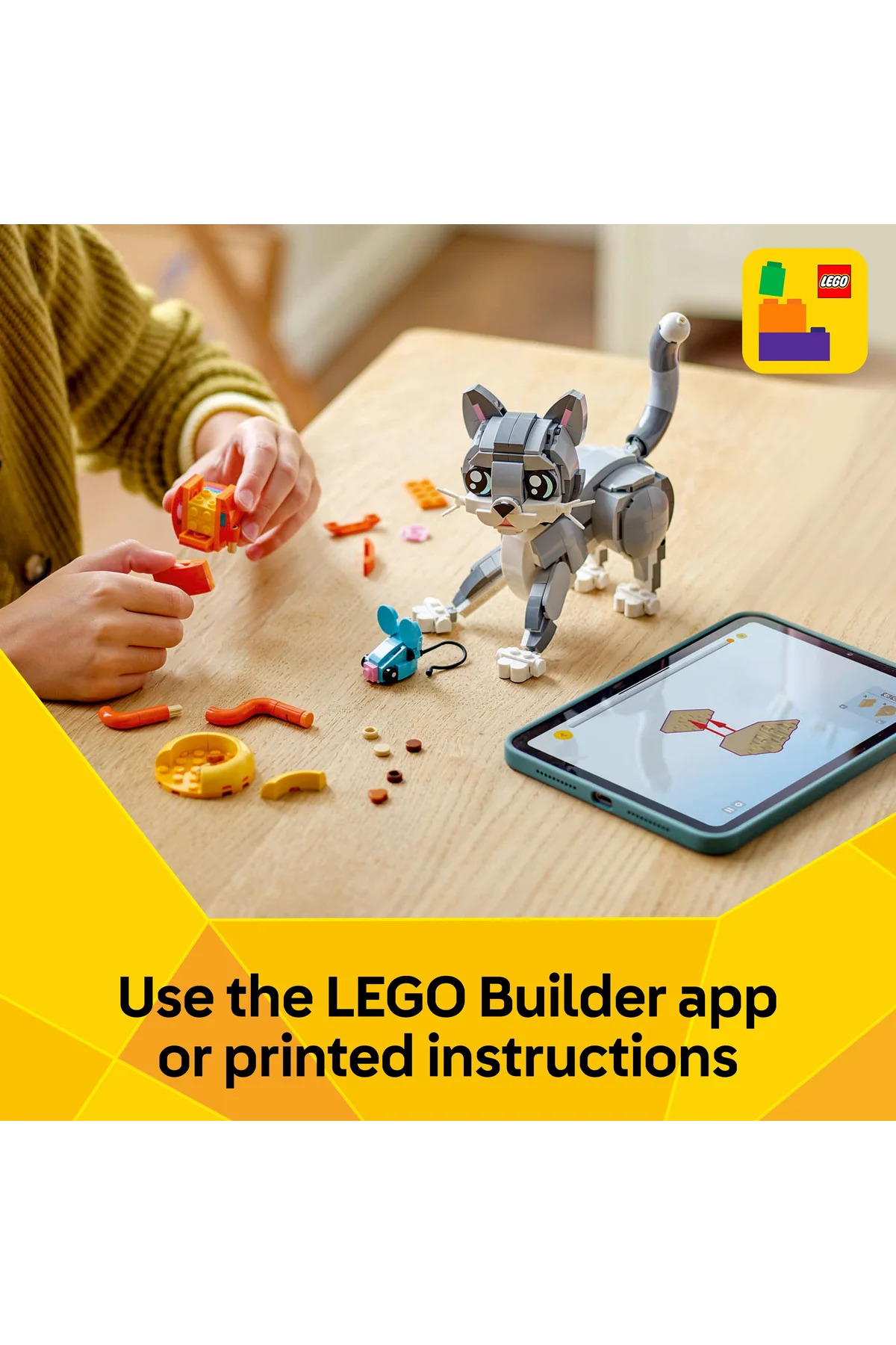 ® کریِیتور ۳ در ۱ اسباب‌بازی بازیگوش گربه، اسباب‌بازی حیوانات ۳۱۱۶۳