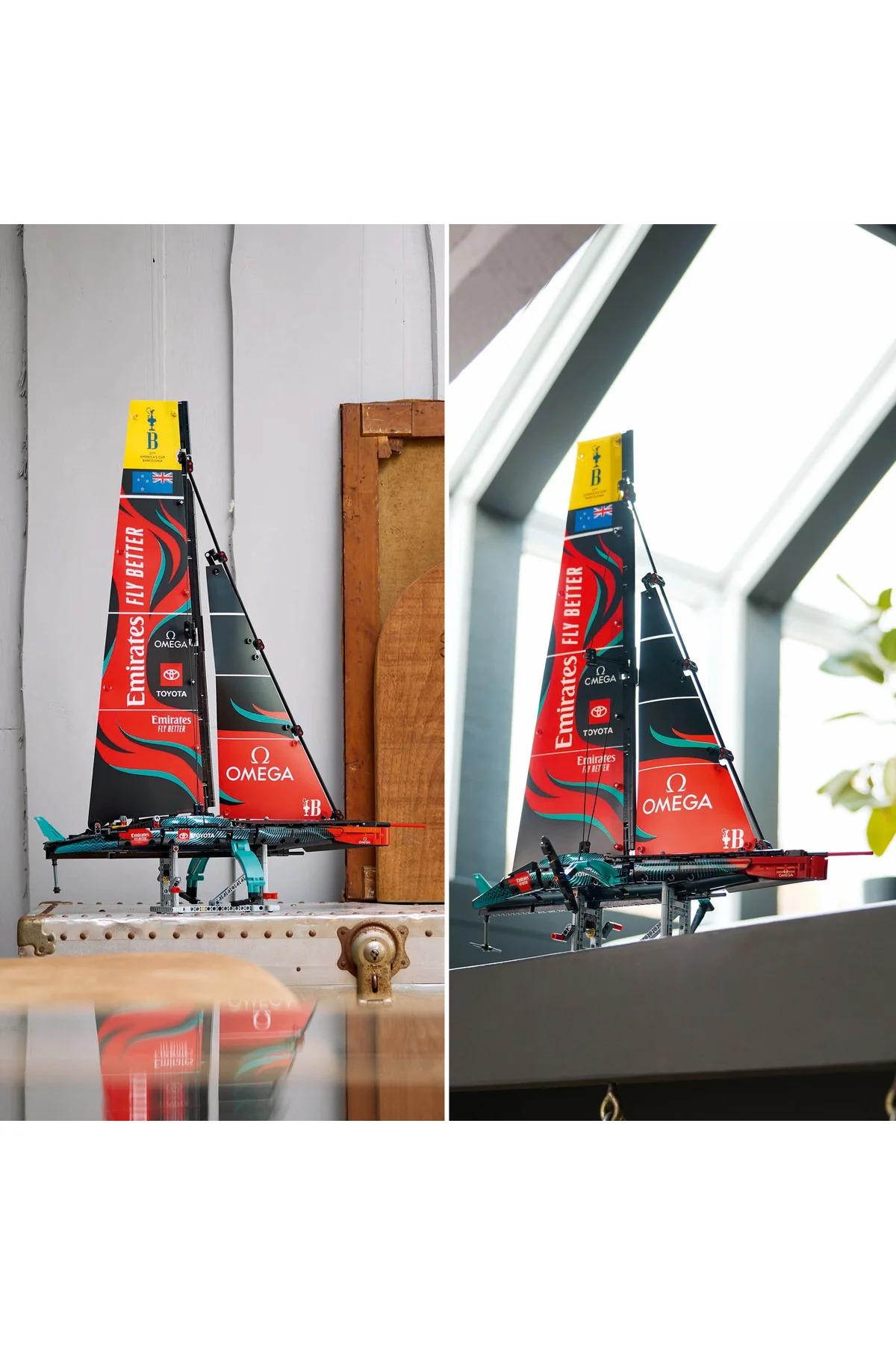 مجموعه ساختنی بزرگسالان ® Technic تیم امارات نیوزیلند AC75 42174 (۹۶۲ قطعه)