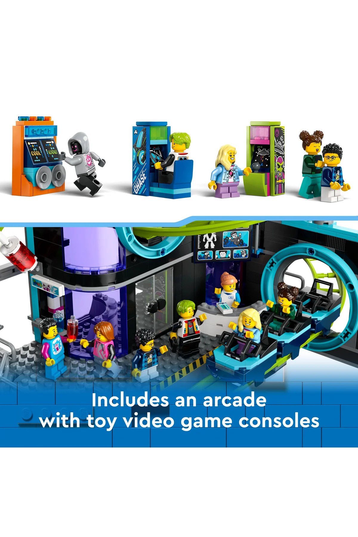 ® پارک رولرکوستر جهانی ربات شهری اسباببازی ۶۰۴۲۱