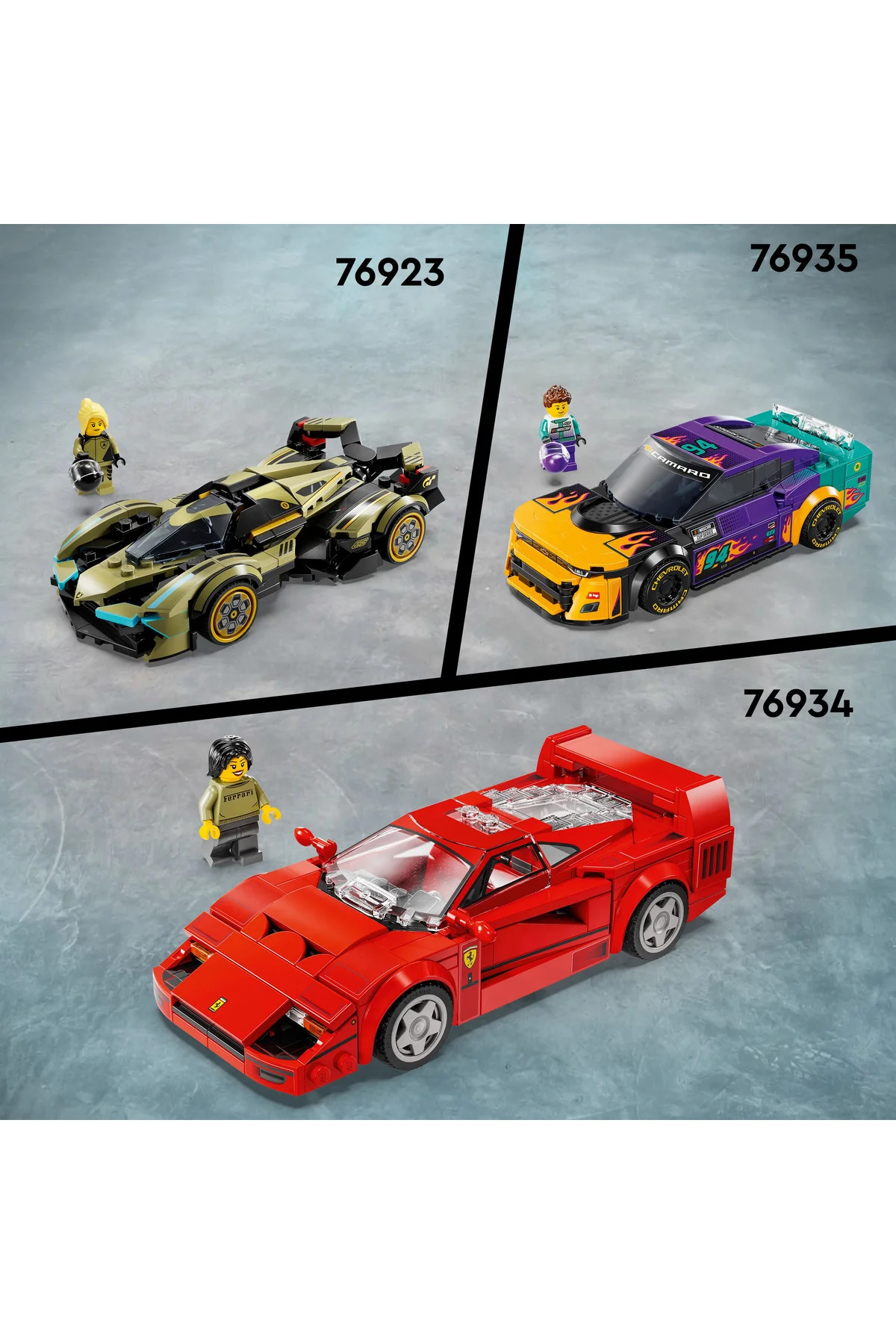 اسپید چمپیونز ® ناسکار نکس‌ژن شورولت کامارو ZL1 – ست ۷۶۹۳۵ برای کودکان ۹ سال به بالا (۳۲۸ قطعه)