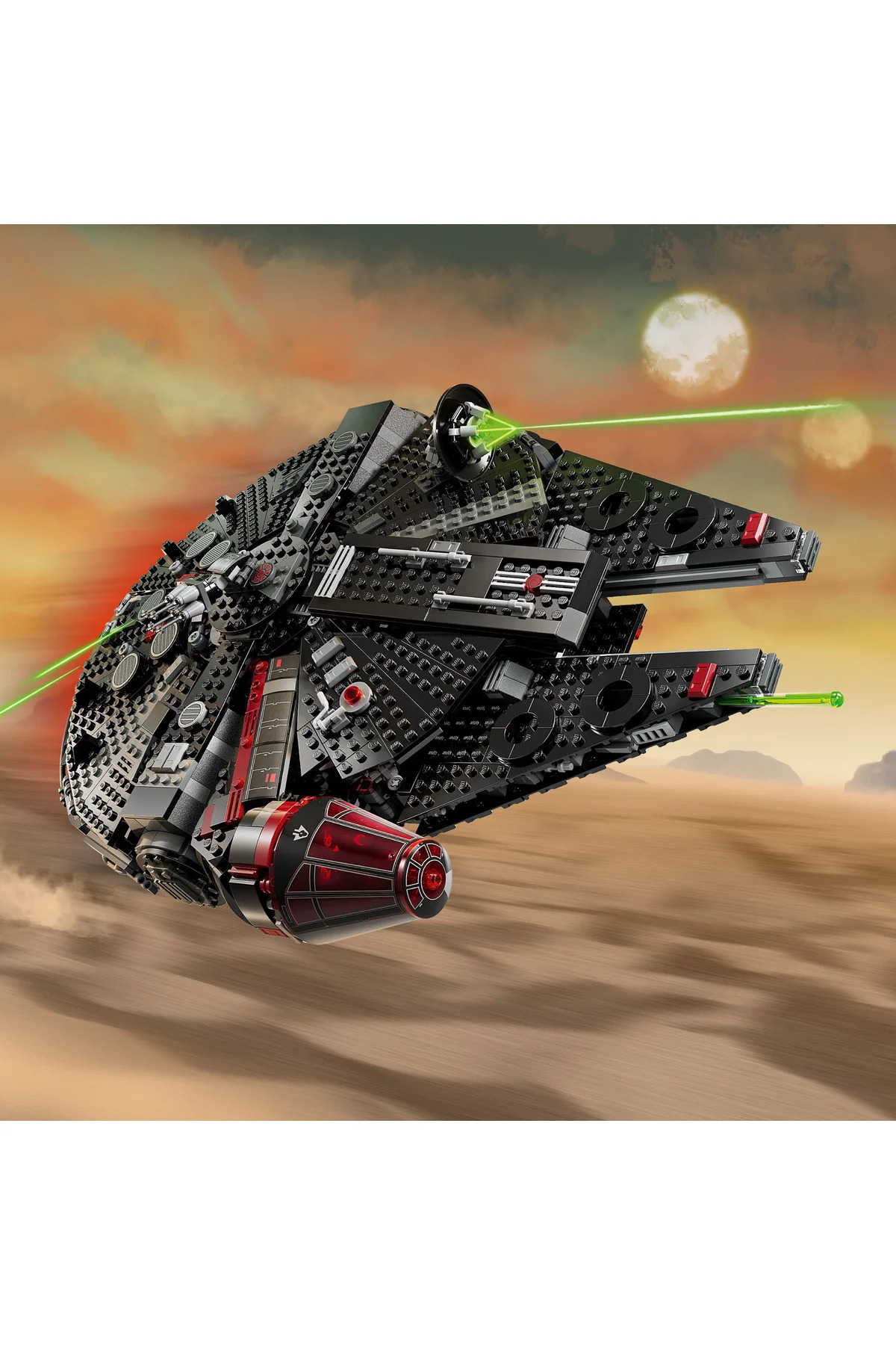 ® ست ساختنی جنگ ستارگان فالکون تاریک ۷۵۳۸۹ برای کودکان ۱۰+ سال (۱۵۷۹ قطعه)