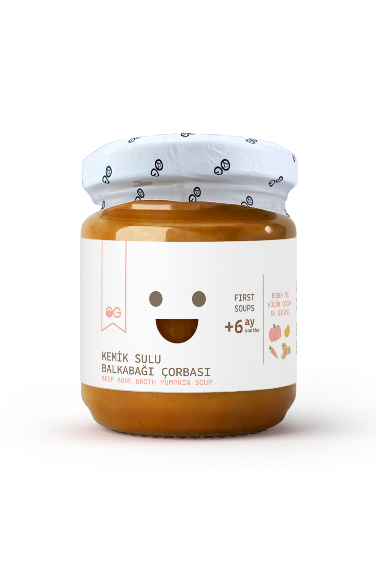 OG natural Kemik Sulu Ek Gıda Çorba Seti 200 G +6 Ay (SEBZE, BROKOLİ, BALKABAĞI) fotoğrafı 2 (önizleme)