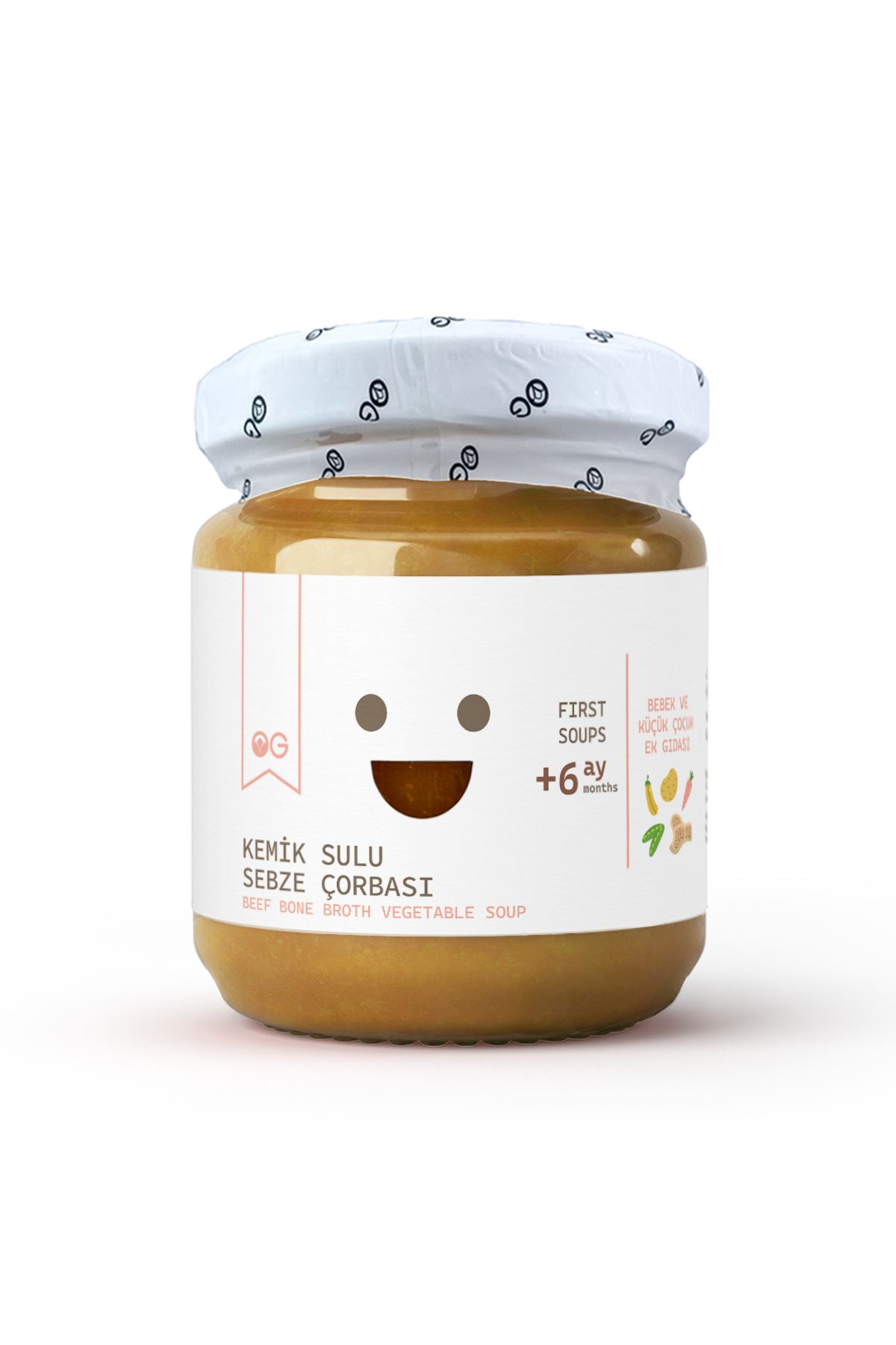 OG natural Kemik Sulu Ek Gıda Çorba Seti 200 G +6 Ay (SEBZE, BROKOLİ, BALKABAĞI) fotoğrafı 4 (önizleme)