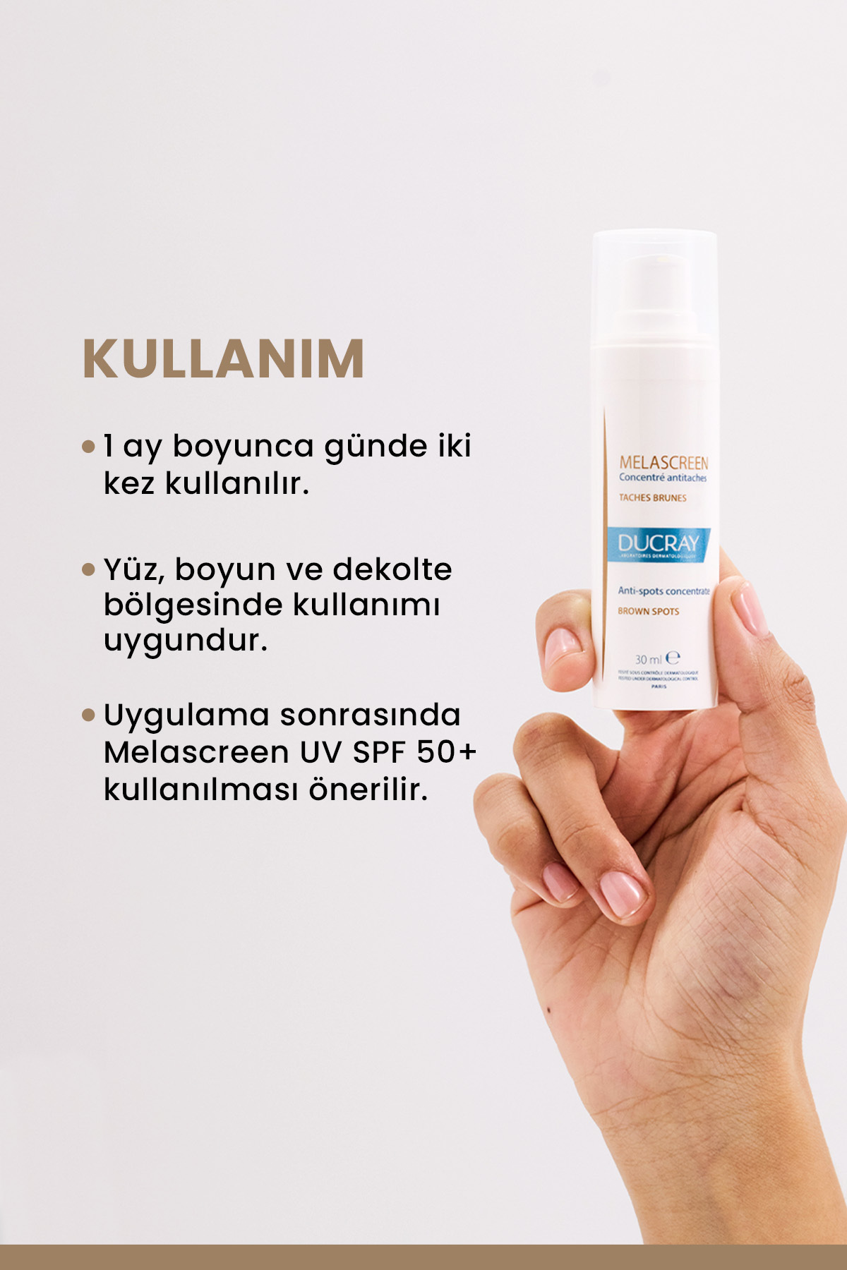 Melascreen Koyu Leke Karşıtı Konsantre Bakım Kremi 30 ml — 3282770389197 — تصویر 3 از 5