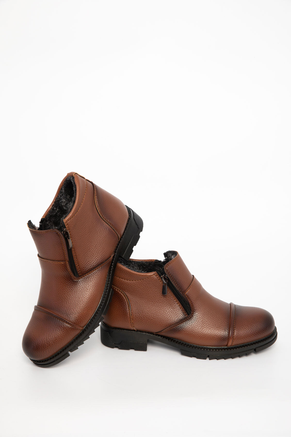 بوت مردانه قهوه ای SOHO | 19862 اورجینال - تصویر 3