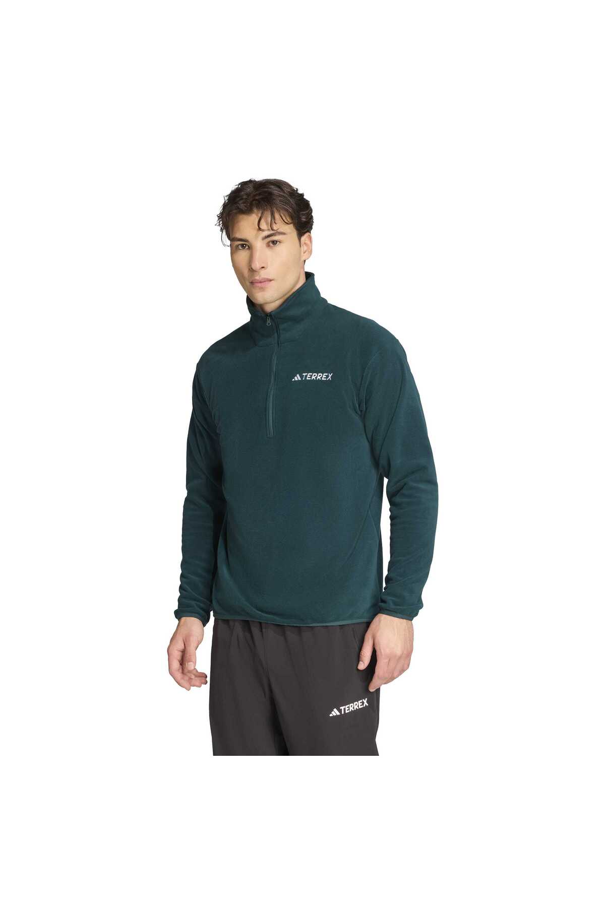adidas Multi Essentials 1/2 Zip Fleece Fermuarlı Üst