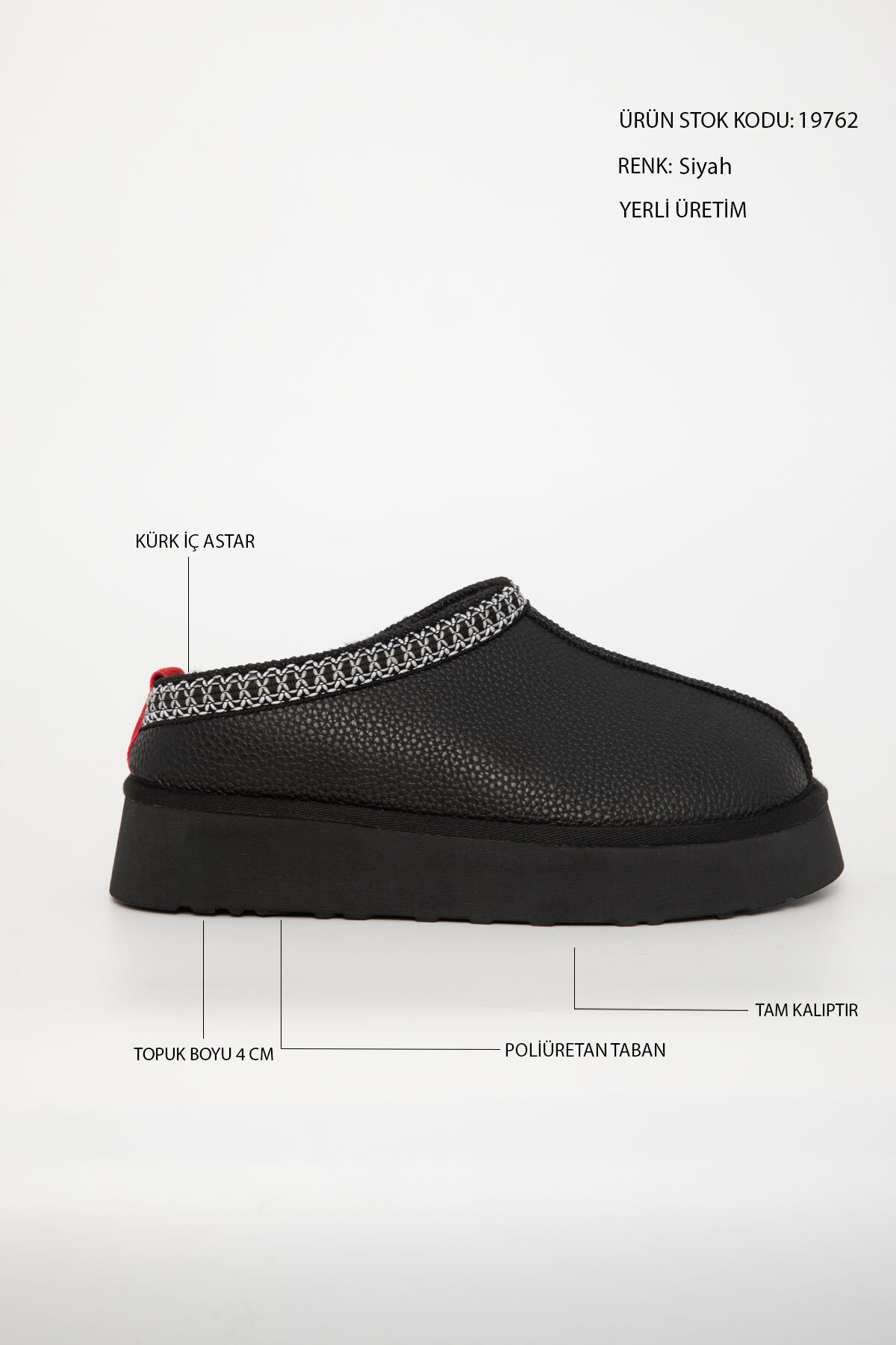 SOHO Damskie Czarne Buty - 19762 Model Bootie