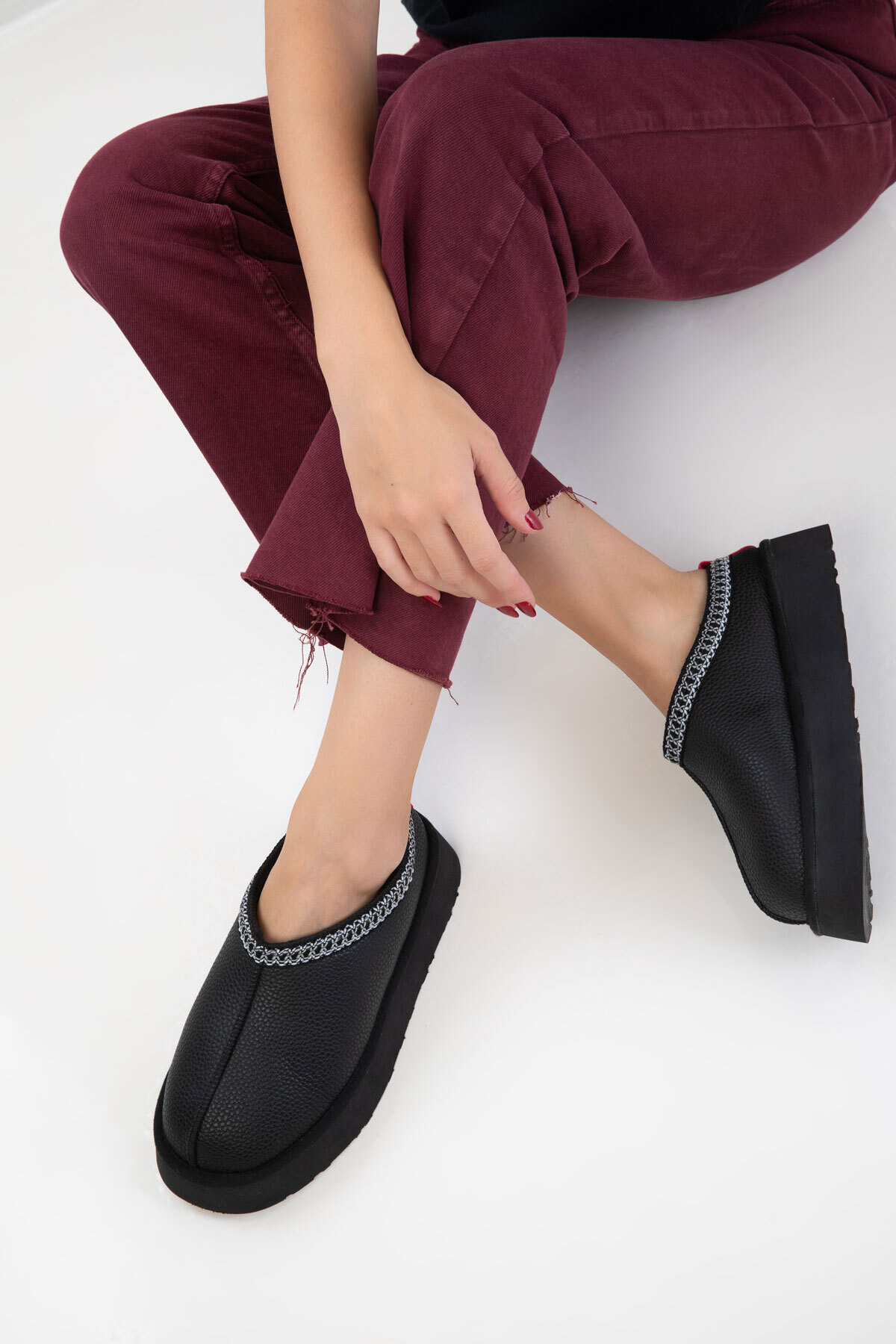 SOHO Damskie Czarne Buty - 19762 Model Bootie