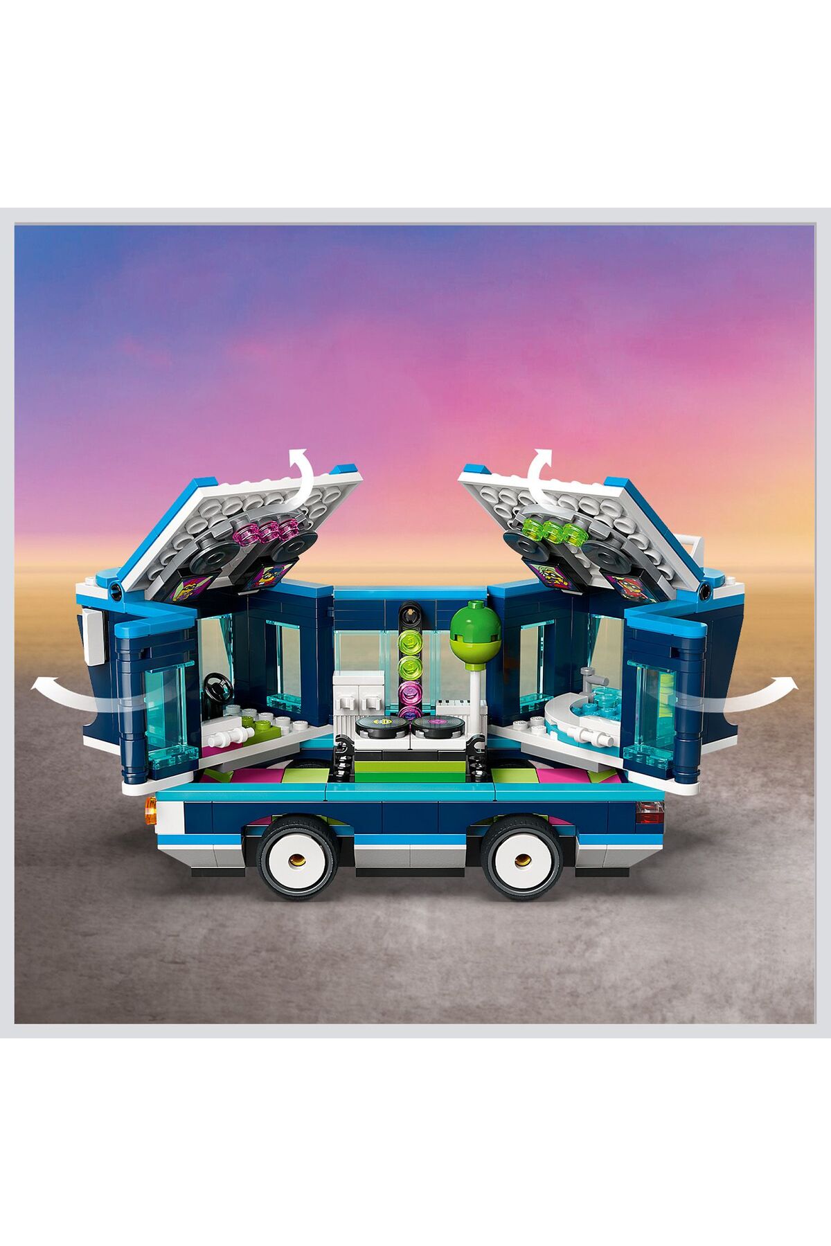 ® من نفرت‌انگیز ۴ اتوبوس مهمانی موزیکال مینیون‌ها ۷۵۵۸۱ - مجموعه ساختنی اسباب‌بازی خلاقانه ۷+ (۳۷۹P)