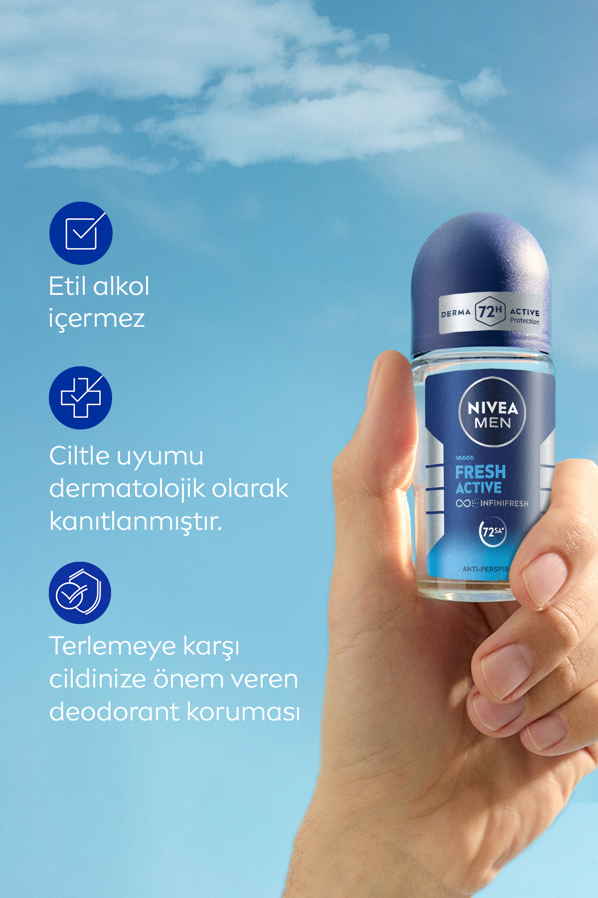 دئودورانت مردانه  NIVEA | SET.NVE.1266 اورجینال - تصویر 4