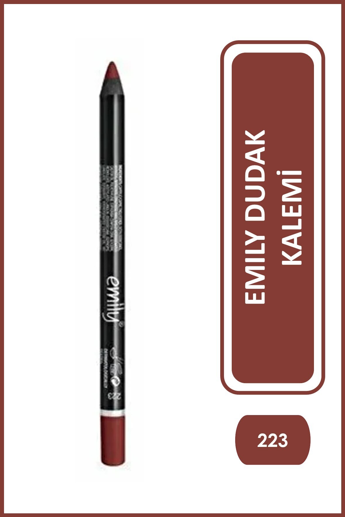 Lipstick No:54 Ruj & Emily Long Lasting Lip Pencil No:223 Dudak Kalemi Seti — GROSE192 — تصویر 2 از 3