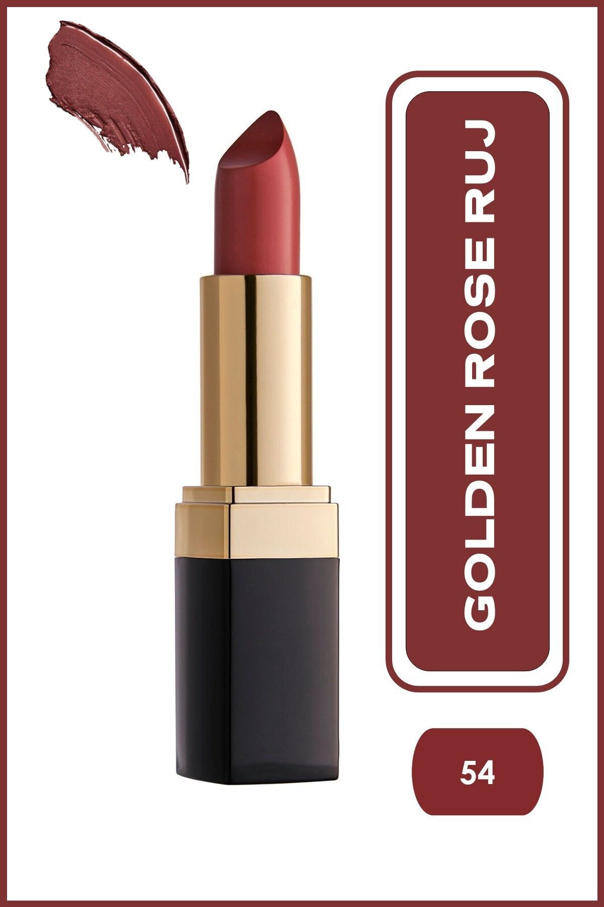 Lipstick No:54 Ruj & Emily Long Lasting Lip Pencil No:223 Dudak Kalemi Seti — GROSE192 — تصویر 3 از 3