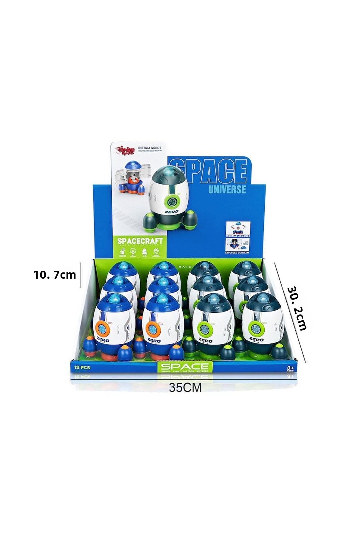 MG-D400-44 موشک فضایی ناسا با اصطکاک