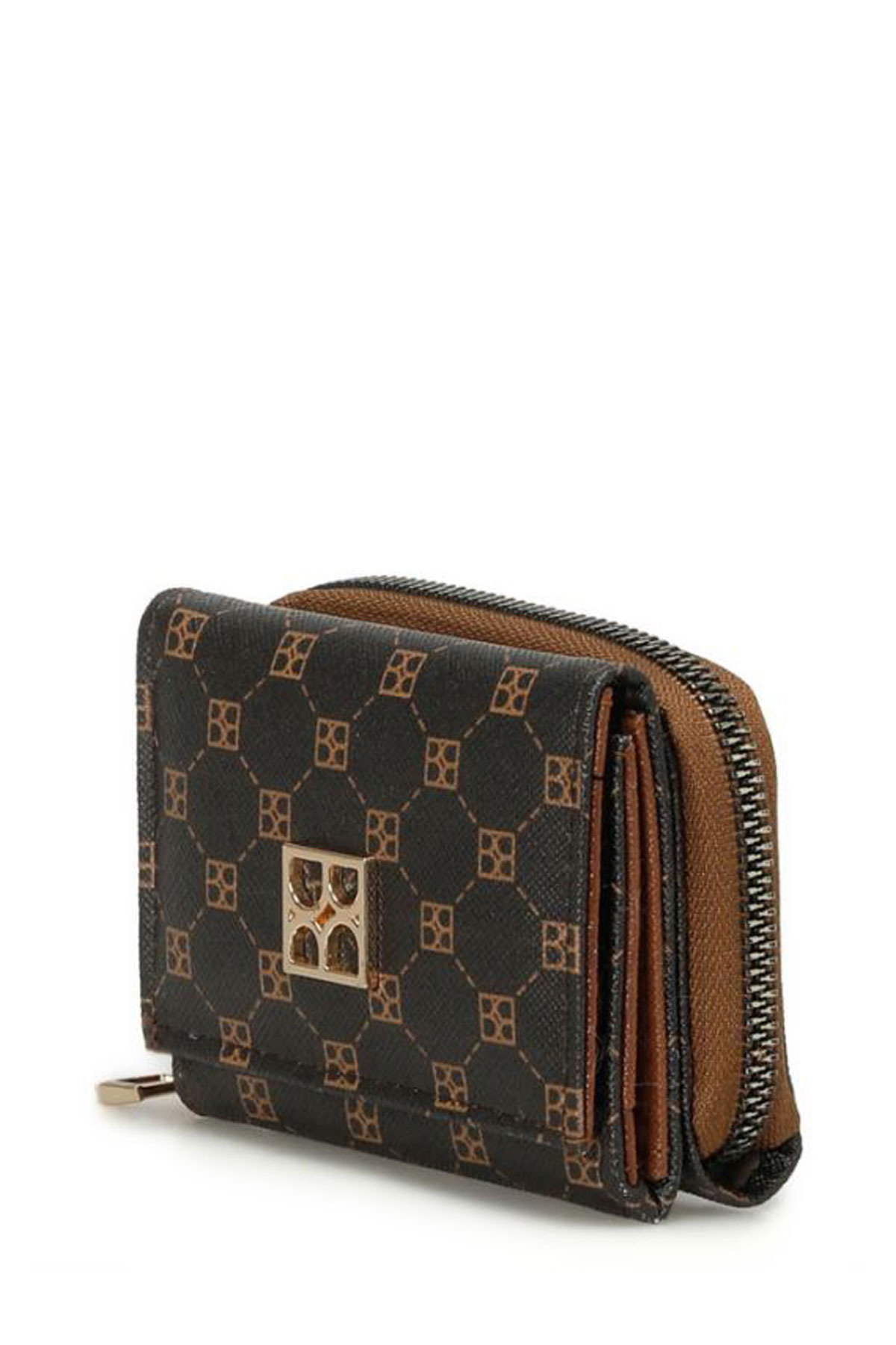 Butigo MINI MONOGRAM 5PR Kahverengi Kadın Cüzdan görsel 2
