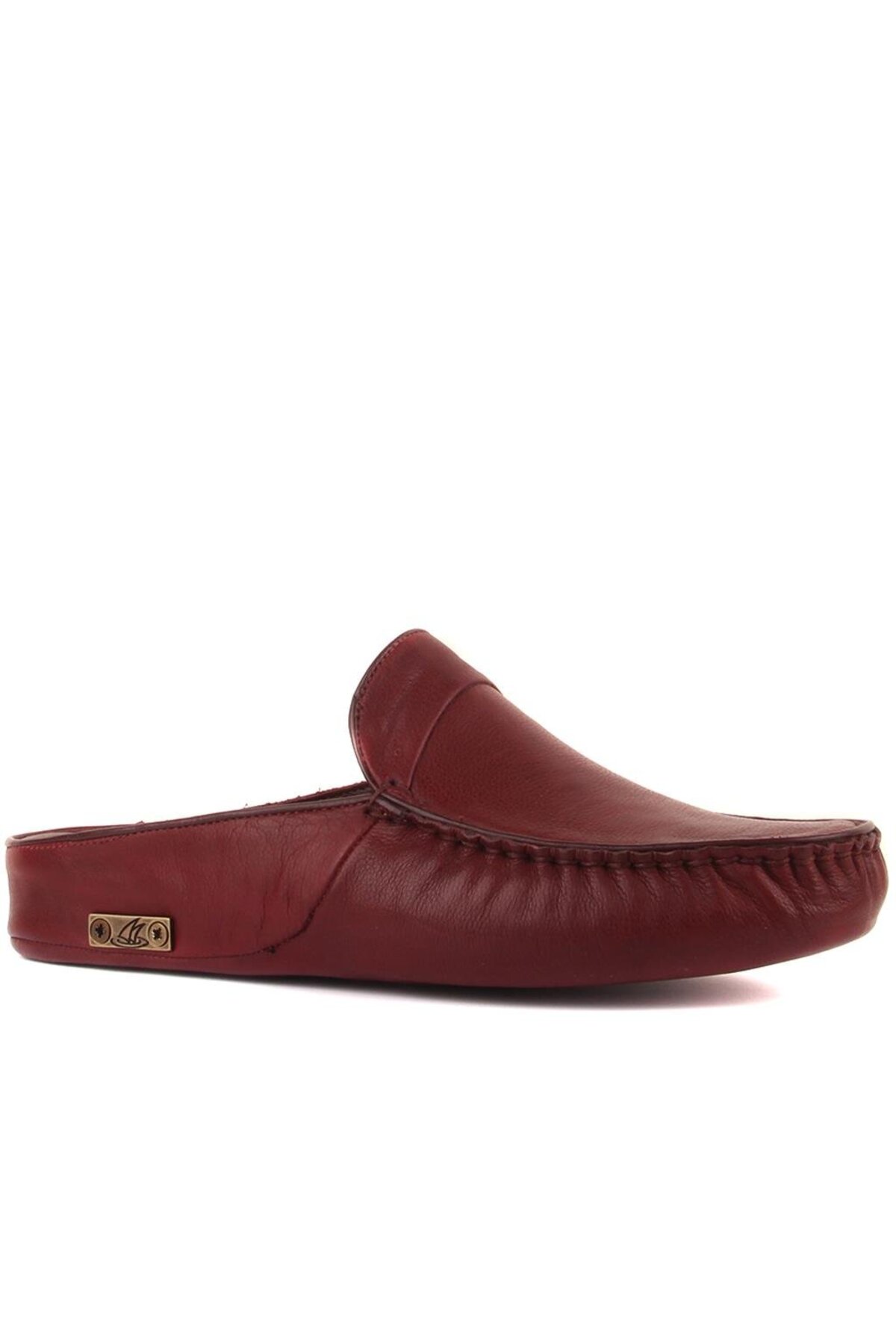 Sail Lakers  - Bordo Deri Ev Terliği 110-547-X - Görsel 2