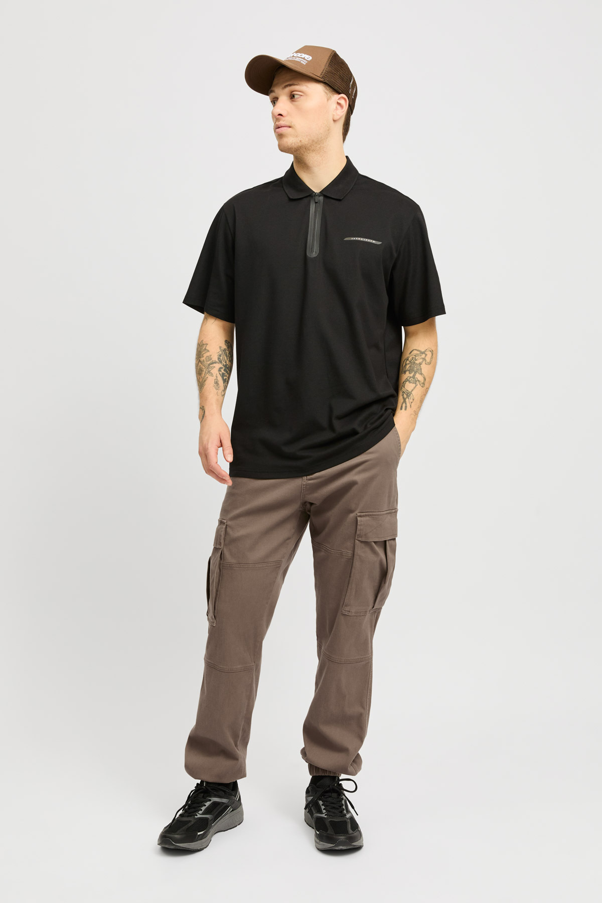 شلوار مردانه راسته | جک اند جونز Jack & Jones JPSTKANE JONNIE CUFFED - تصویر 4