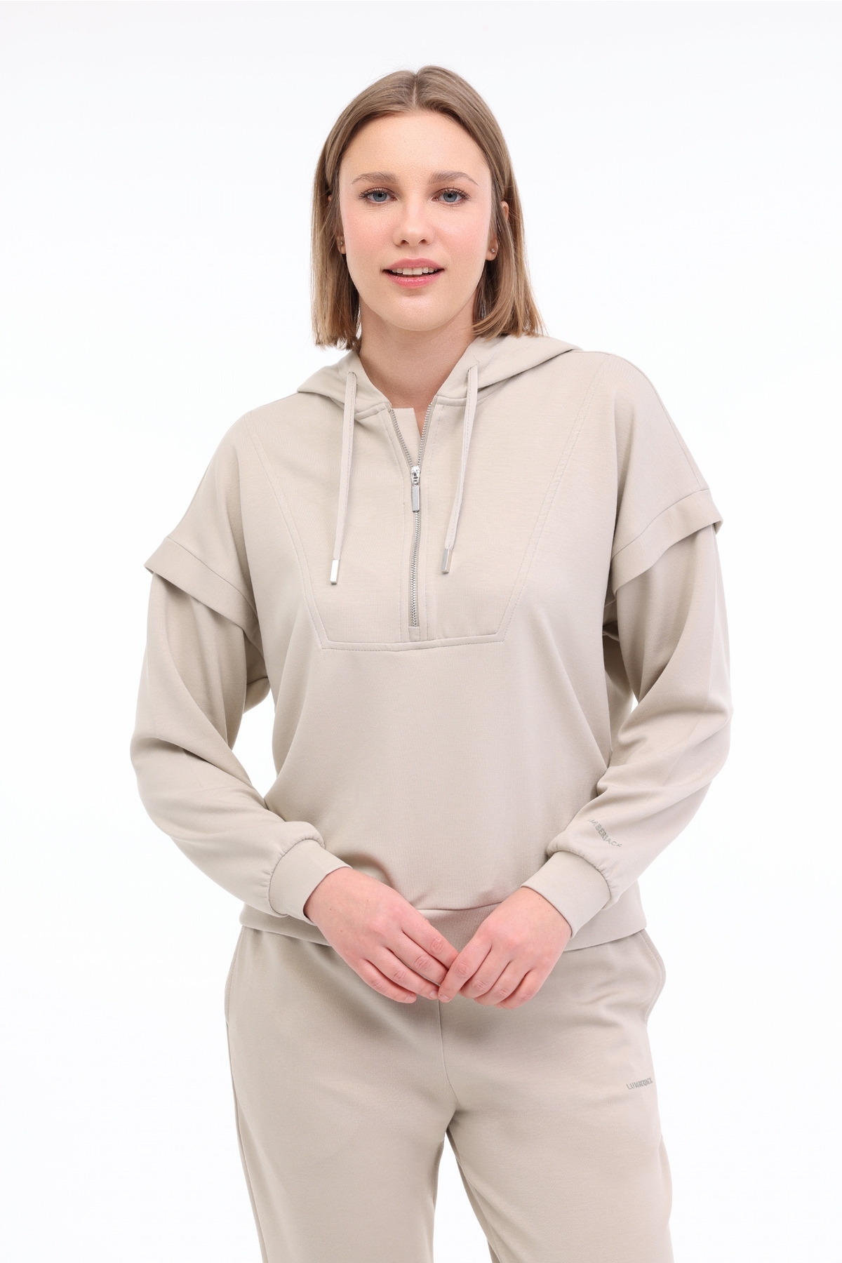 Lumberjack WL DOINA 16MS438 5FX Haki Kadın Sweatshirt - Fiyatı