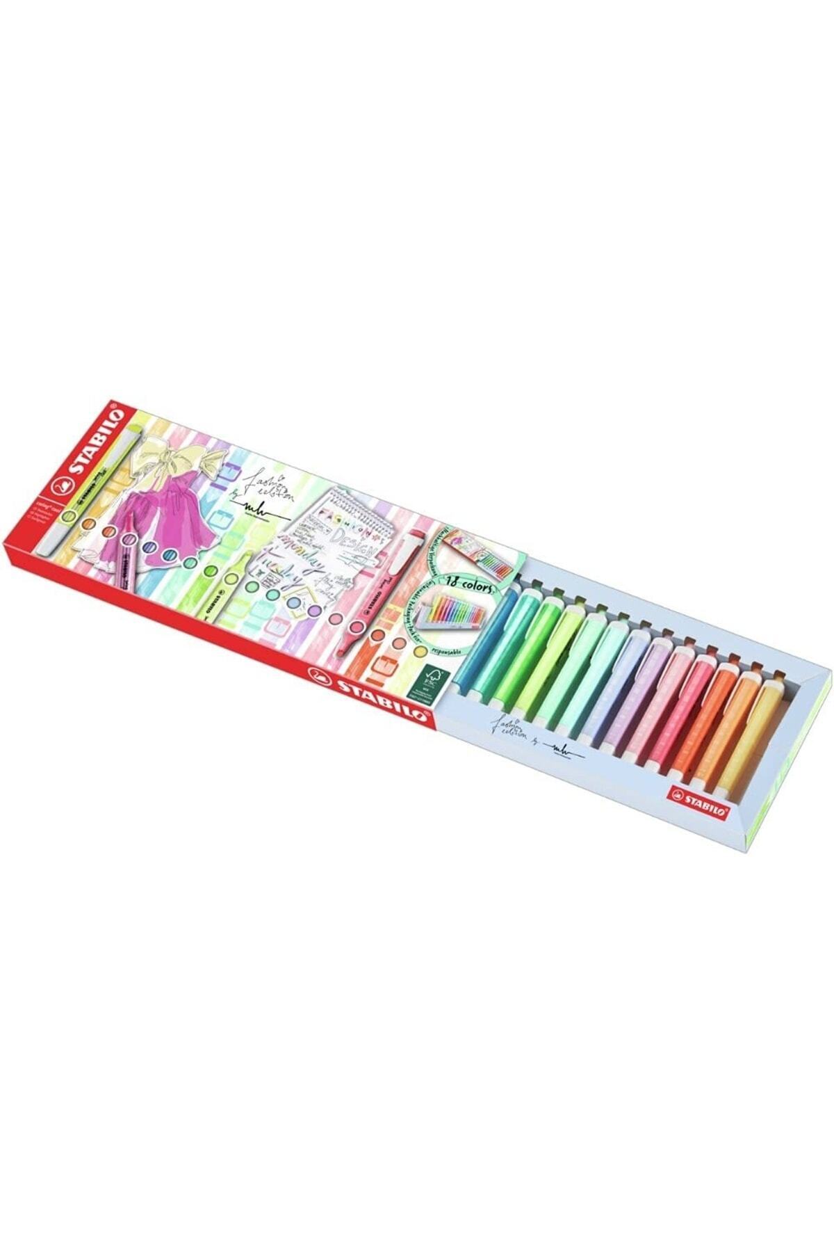 Stabilo - İşaretleme Kalemi - swing cool - 8 Neon, 10 Pastel