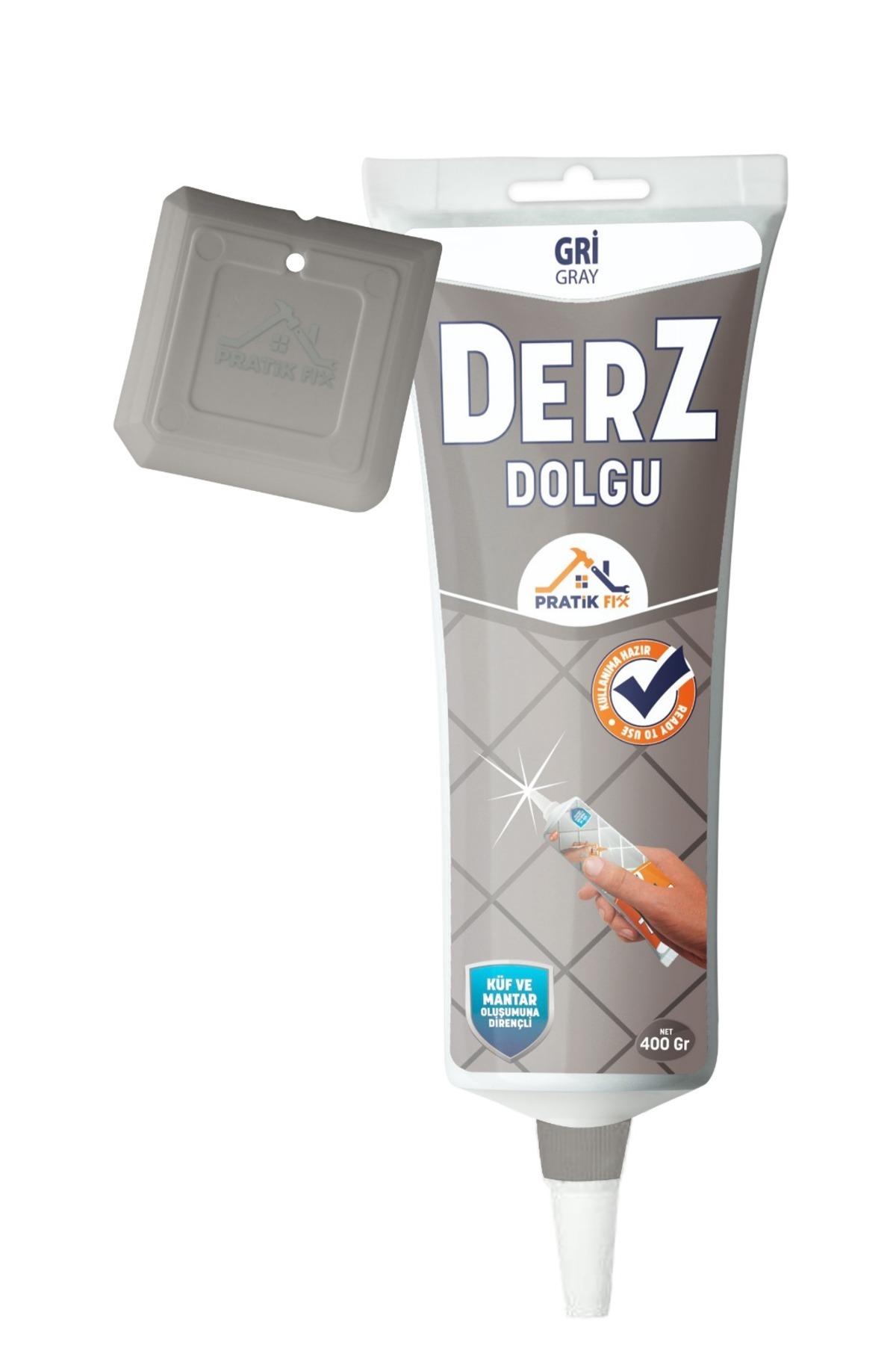 PRATIKFIX Gri Renk Derz Dolgu 400 Gr