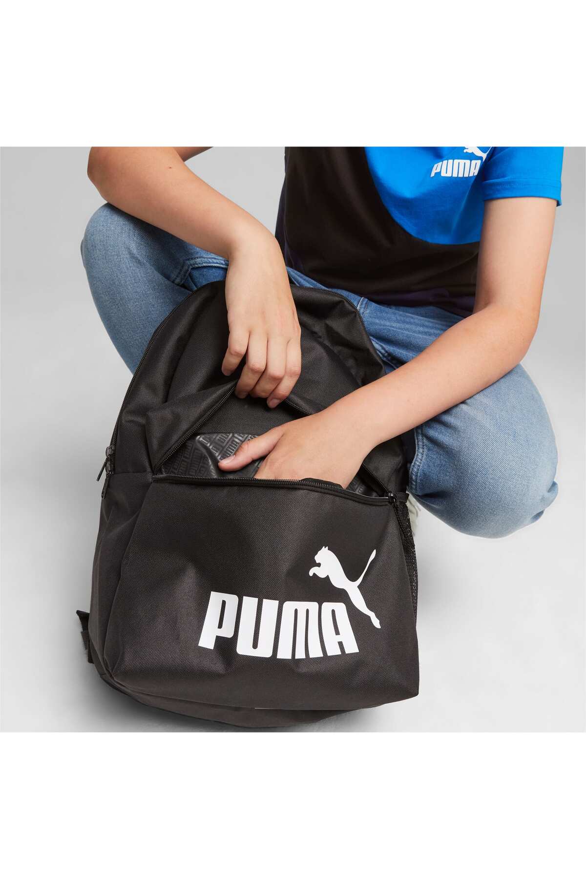 Puma Phase Siyah Sırt Çantası (079943-01) fotoğrafı 3 (önizleme)