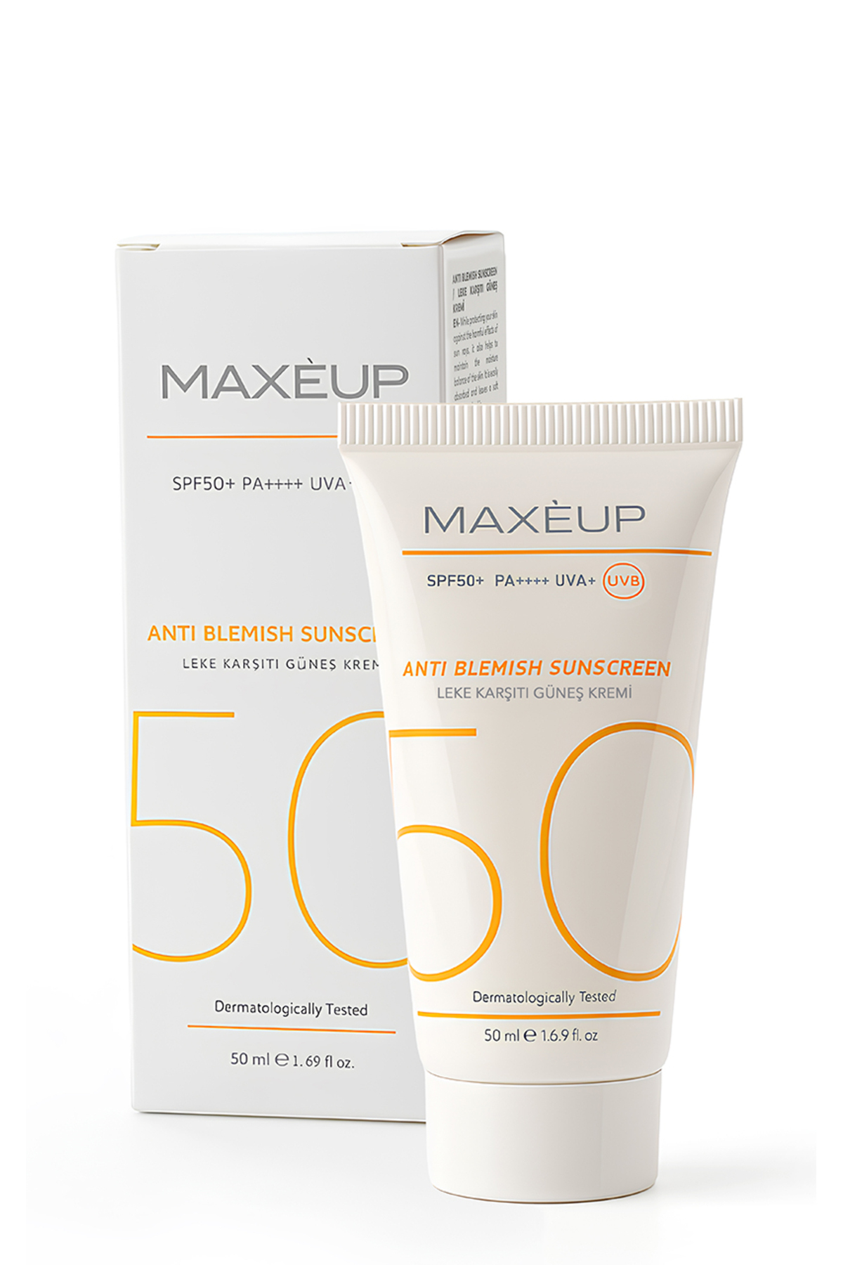 Yüksek Koruma ve Nemlendirici Etkili Güneş Koruyucu Krem SPF50+ Yüz Güneş Kremi | 50 ML x2 | — MAXE05 — تصویر 8 از 8