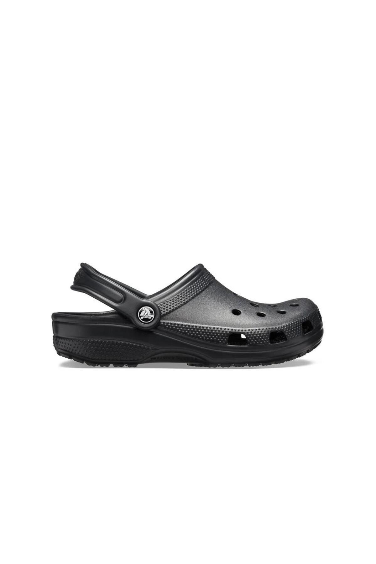 Crocs Klasické čierne unisex papuče 10001-001