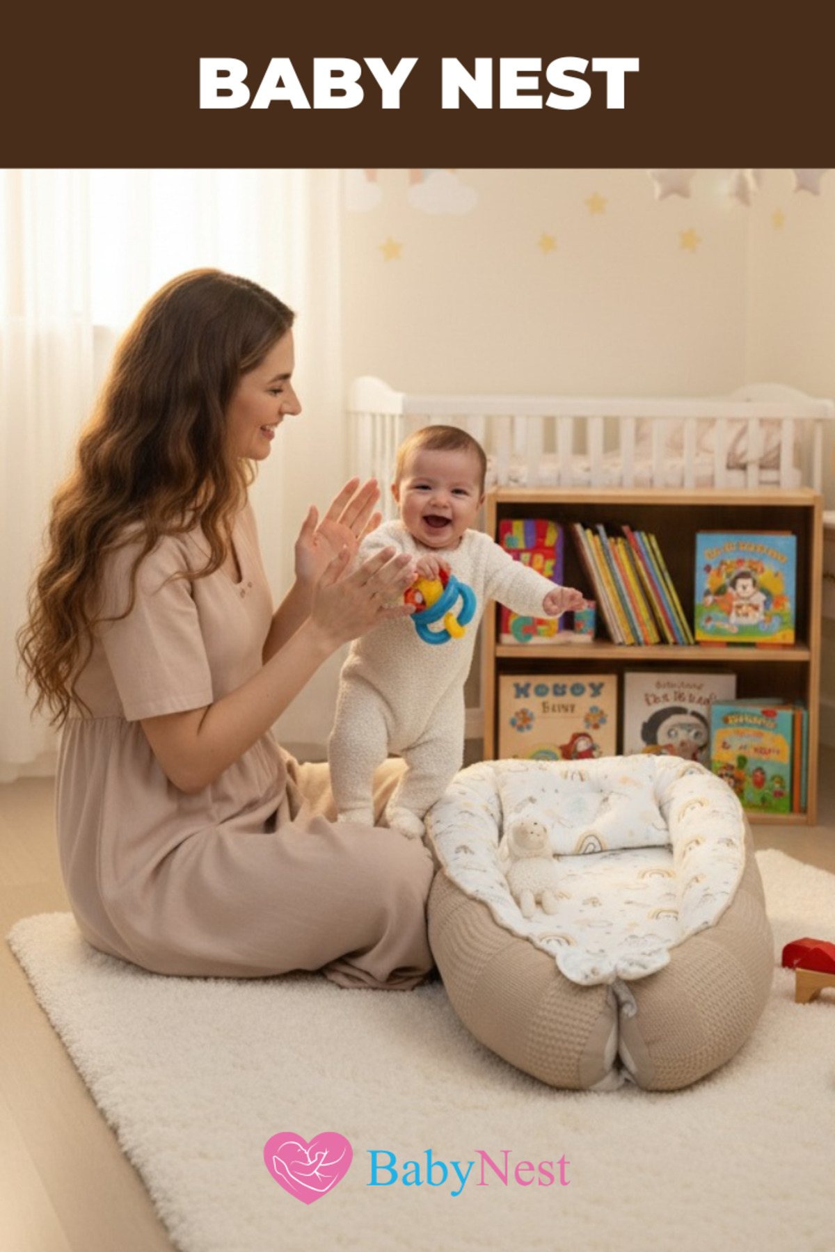 Babynest Yatak Ve Ortopedik Yastık Pike Kumaş Ve Pamuk Kumaş Gökkuşağı fotoğrafı 4 (önizleme)