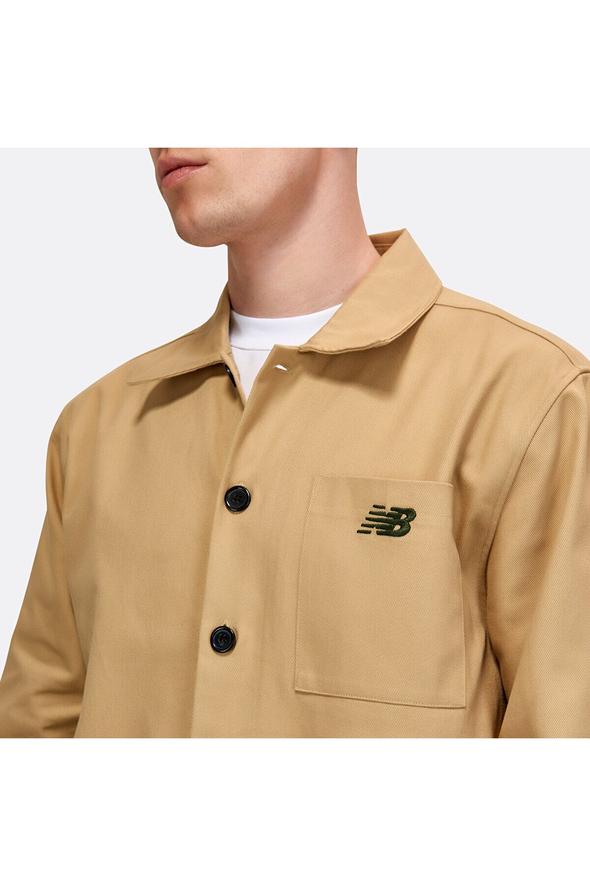 بارانی و بادگیر مردانه راسته آستین استاندارد | نیو بالانس New Balance TYCE8420F4214E3160 - تصویر 4