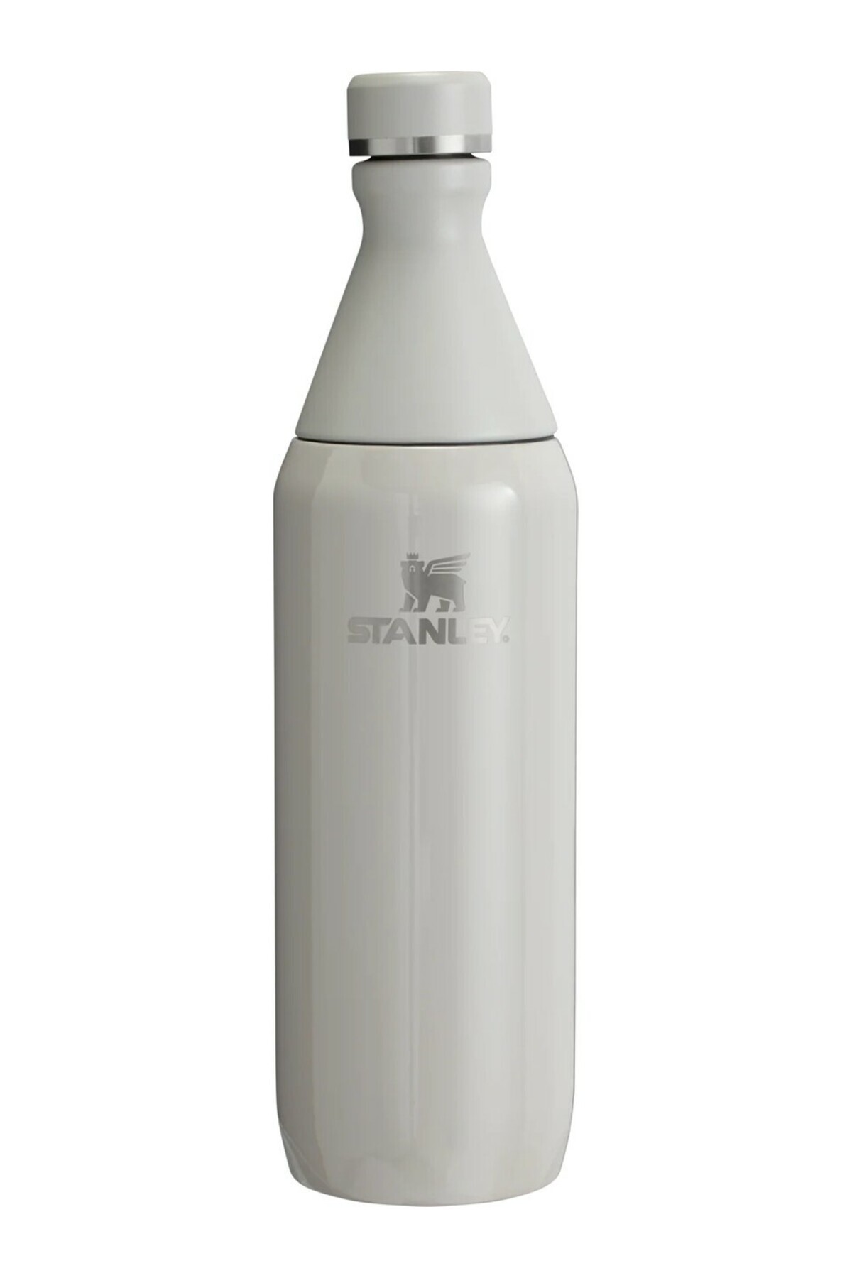 Stanley Unisex Gri The All Day Slim Bottle 0.6l / 20oz Ash Gloss Termos 10-12069-124-Kul