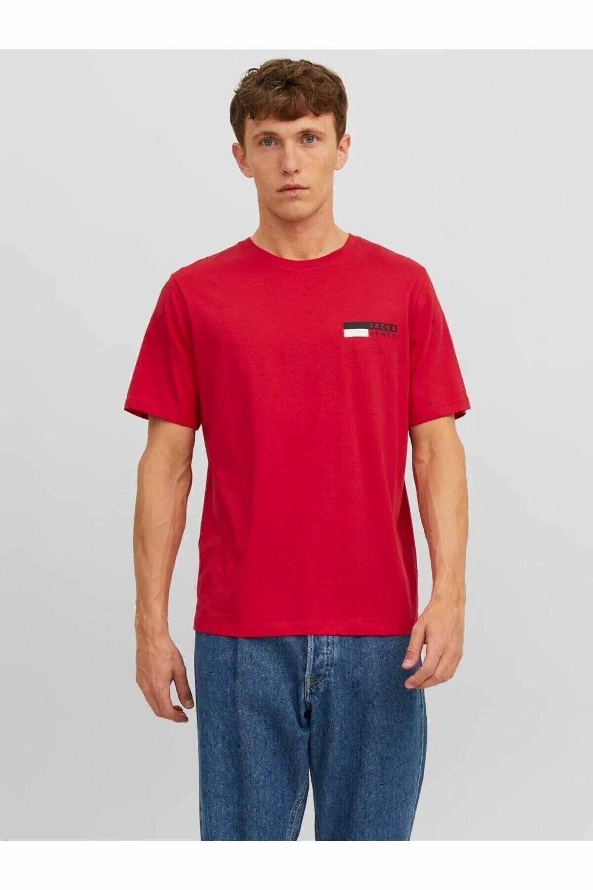 جک اند جونز تی شرت مردانه لوگوی Jack Jones Corp 12233999