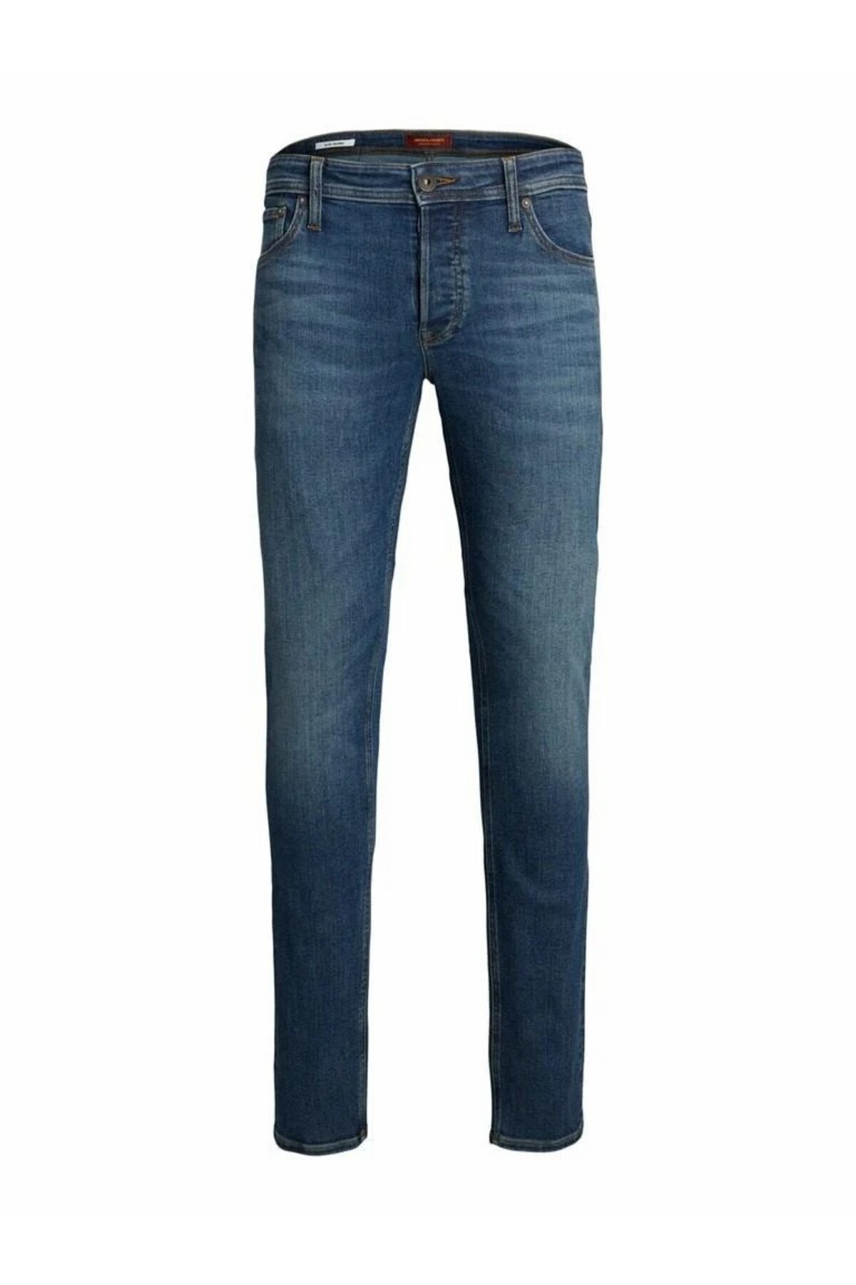 جک اند جونز آبی مردانه Jjiglenn Jjoriginal Am 819 Noos Piw Jean 12224987-Bluedenim