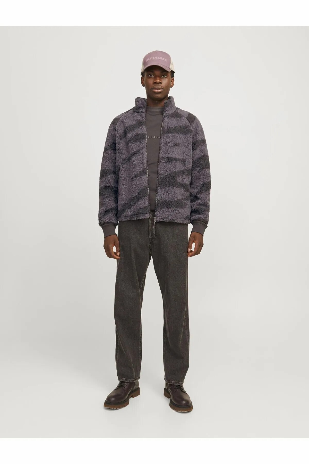 کت مردانه طرح دار آستین بلند | جک اند جونز Jack & Jones 12267528 - تصویر 4